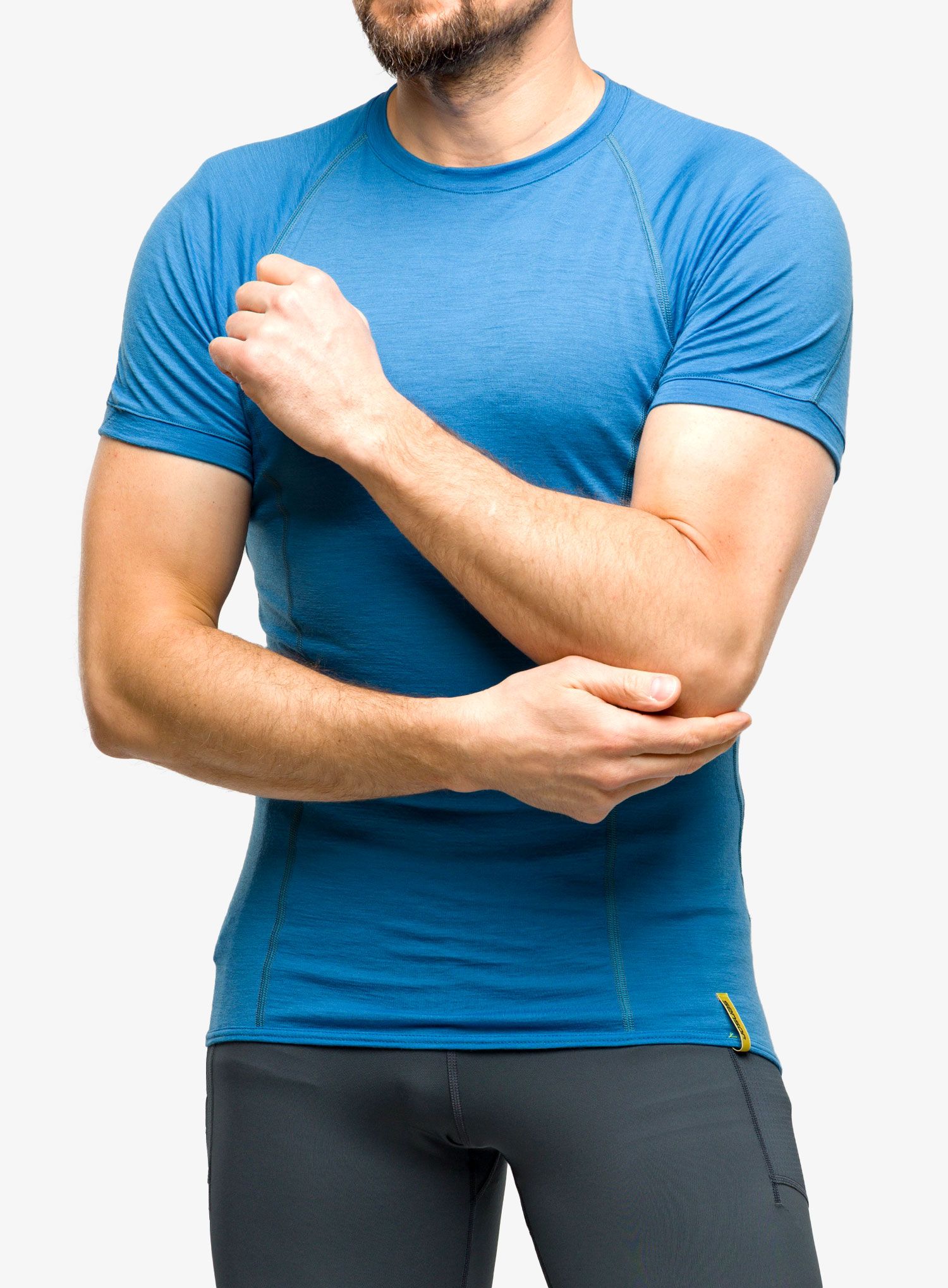 Technické tričko Sensor Merino Active Tee S/S - blue