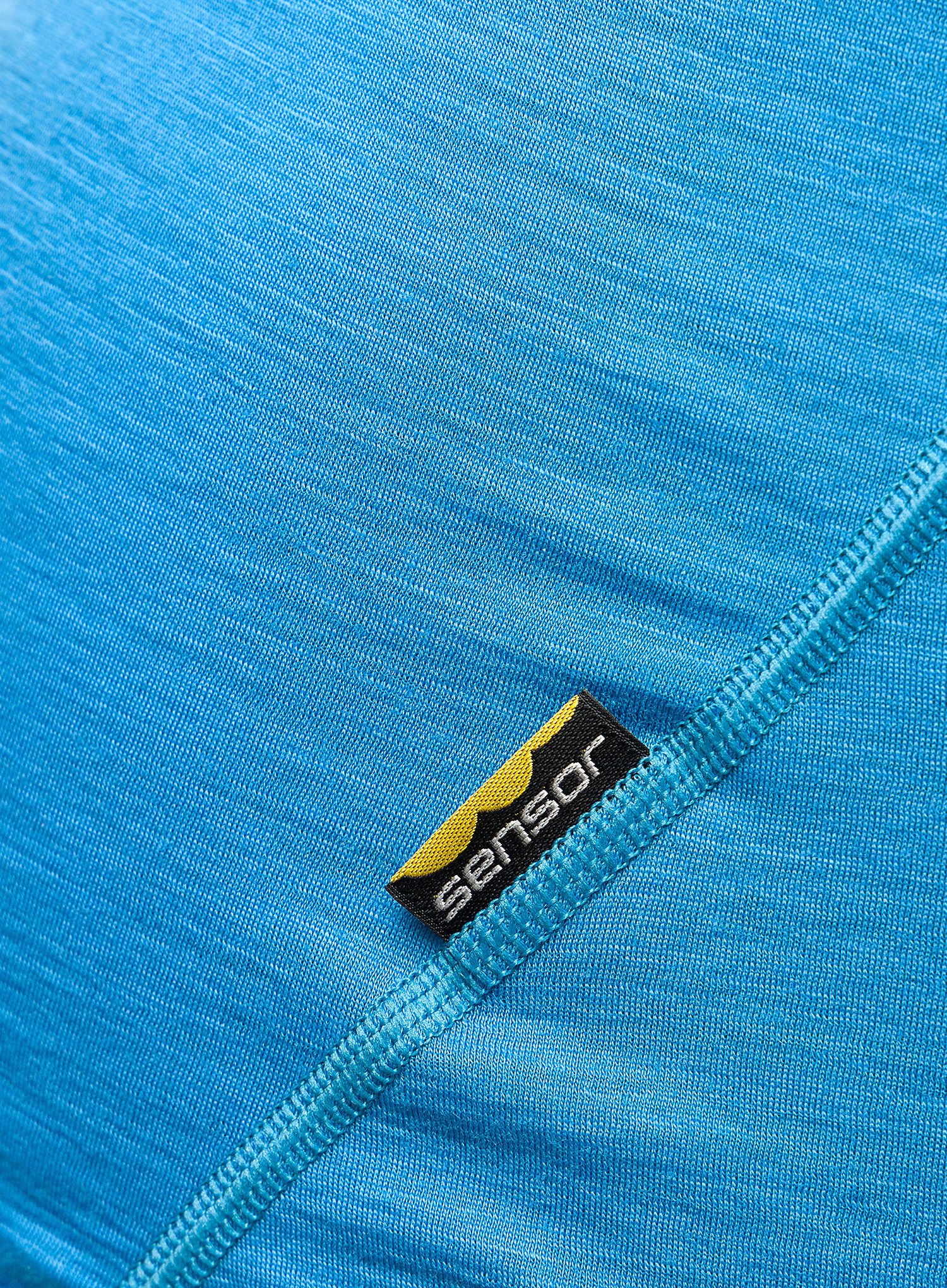 Technické tričko Sensor Merino Active Tee S/S - blue