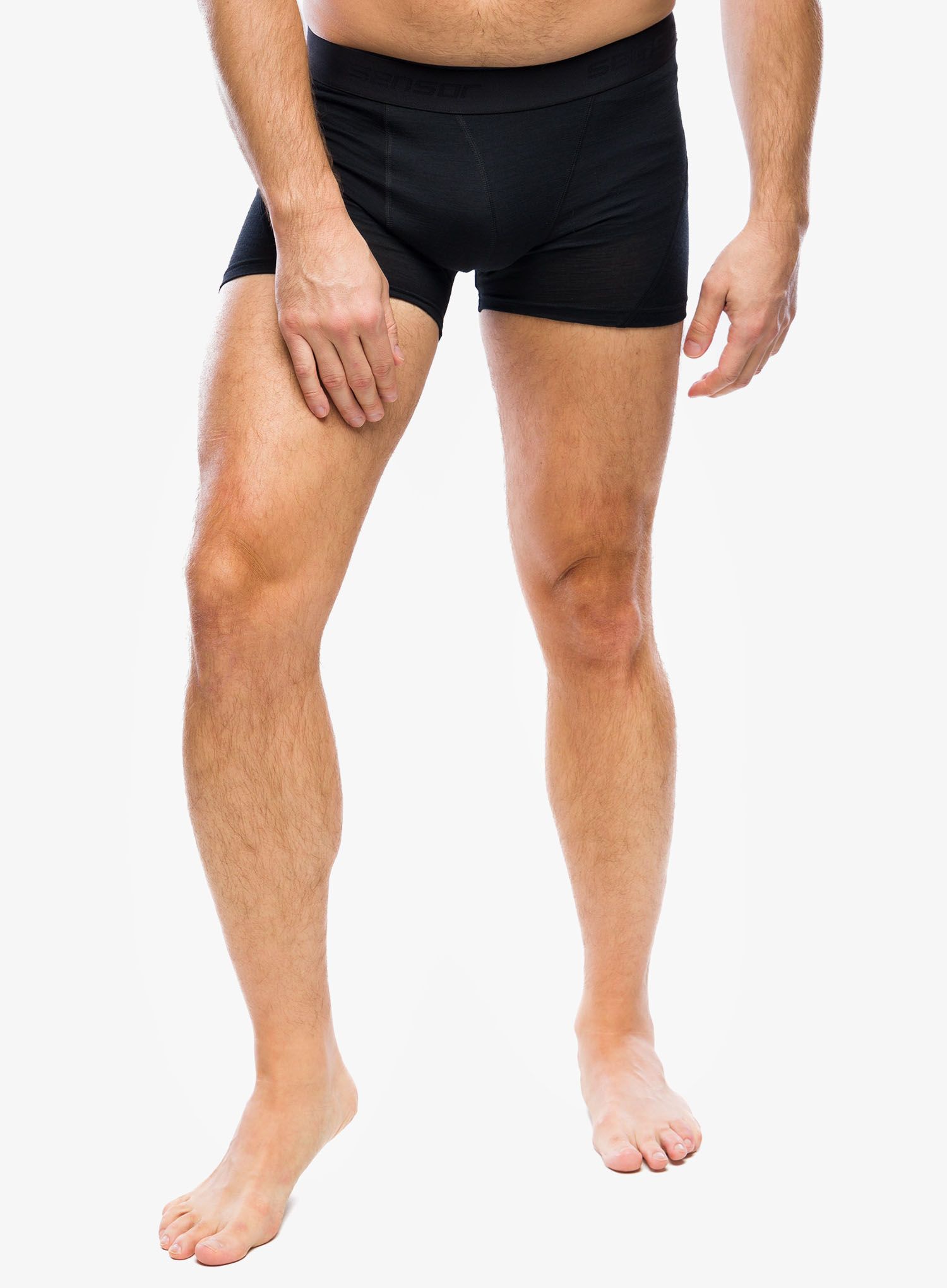 Funkční boxerky Sensor Merino Air 3-Pack Boxers - black/blue/olive