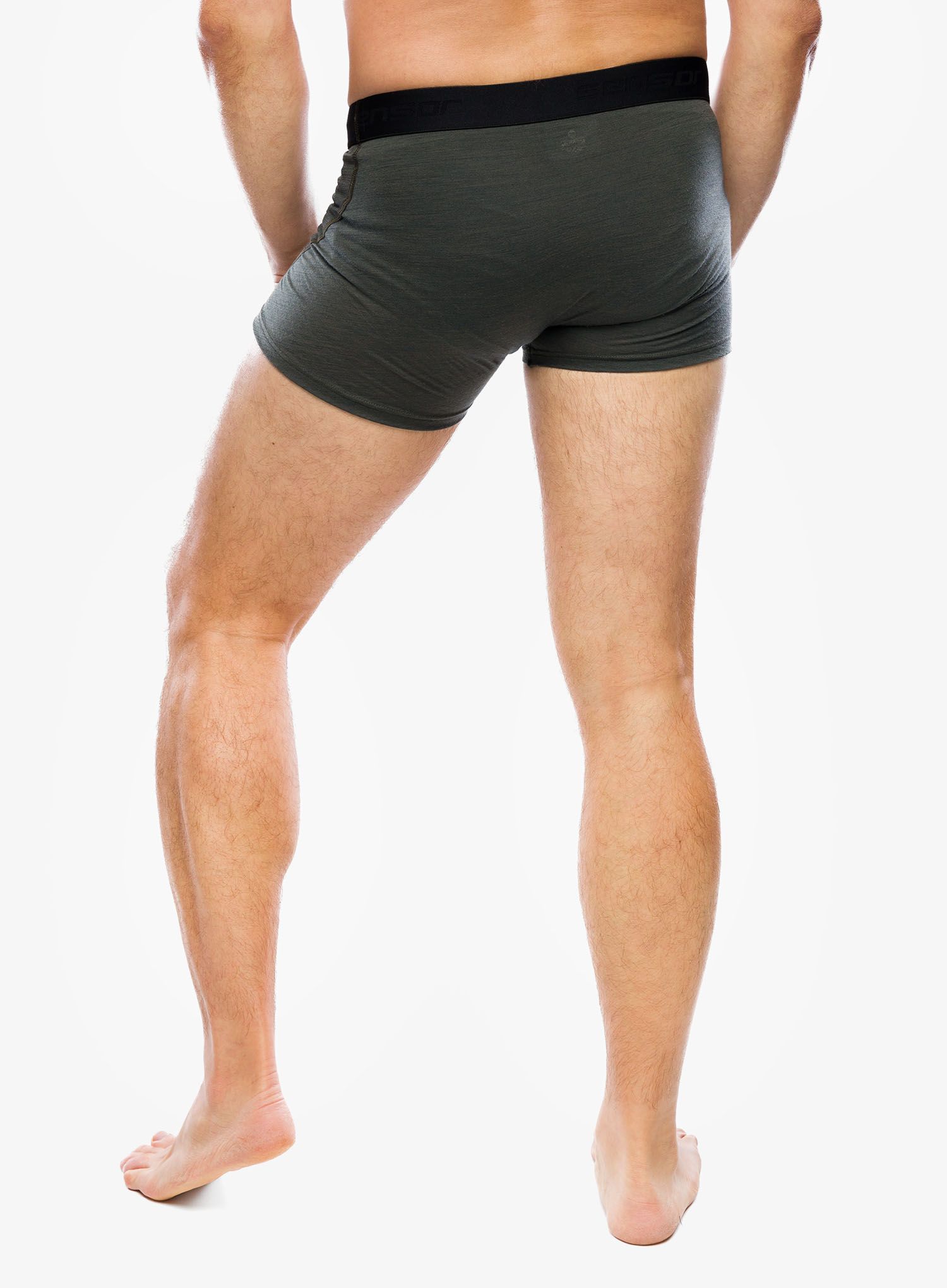 Funkční boxerky Sensor Merino Air 3-Pack Boxers - black/blue/olive