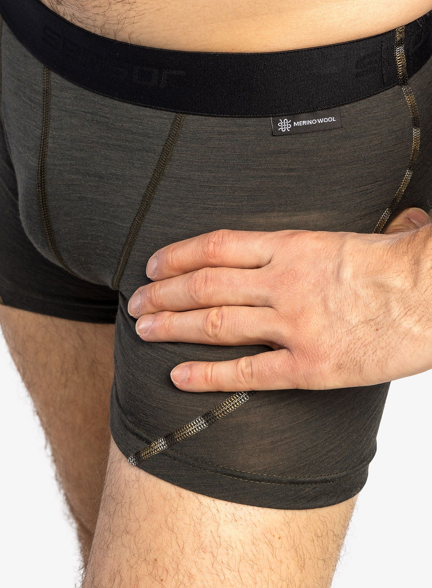 Termoaktivní boxerky Sensor Merino Air Boxers 3Pack - black/blue/olive