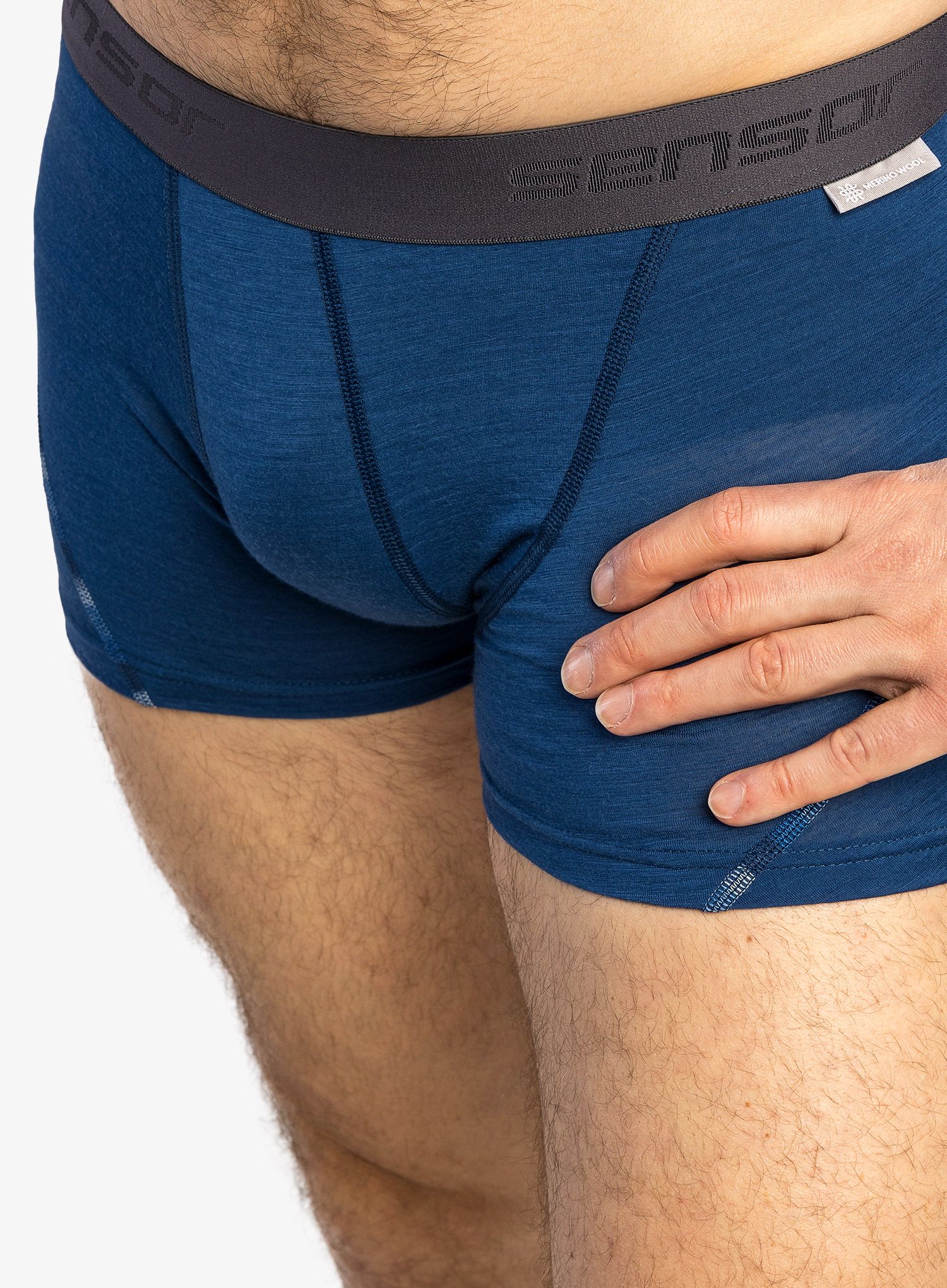 Termoaktivní boxerky Sensor Merino Air Boxers 3Pack - black/blue/olive