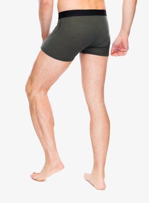 Funkční boxerky Sensor Merino Air Boxers - olive green