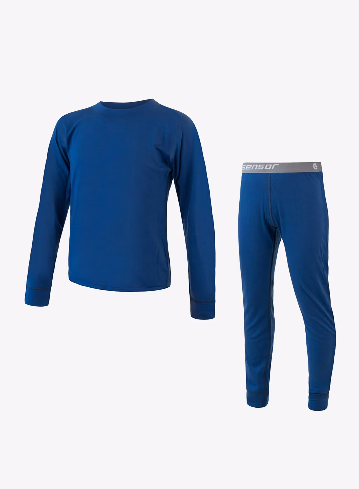 Funkční prádlo pro děti Sensor Merino Air Set Tee LS + Underpants - dark blue
