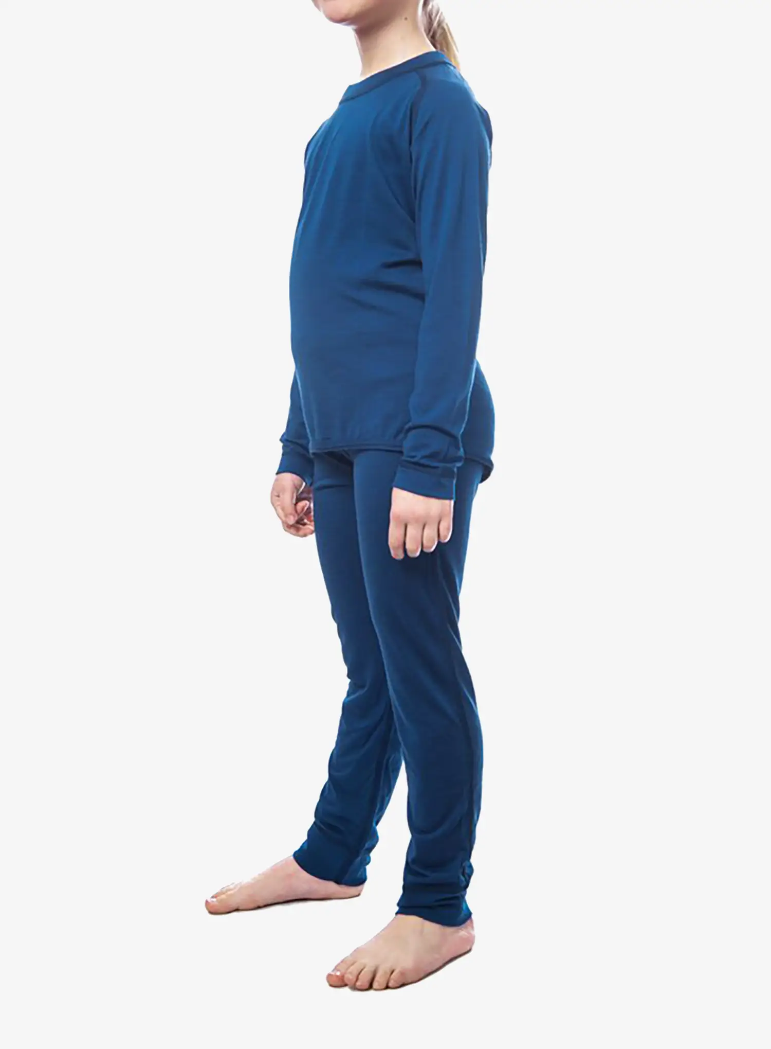 Funkční prádlo pro děti Sensor Merino Air Set Tee LS + Underpants - dark blue
