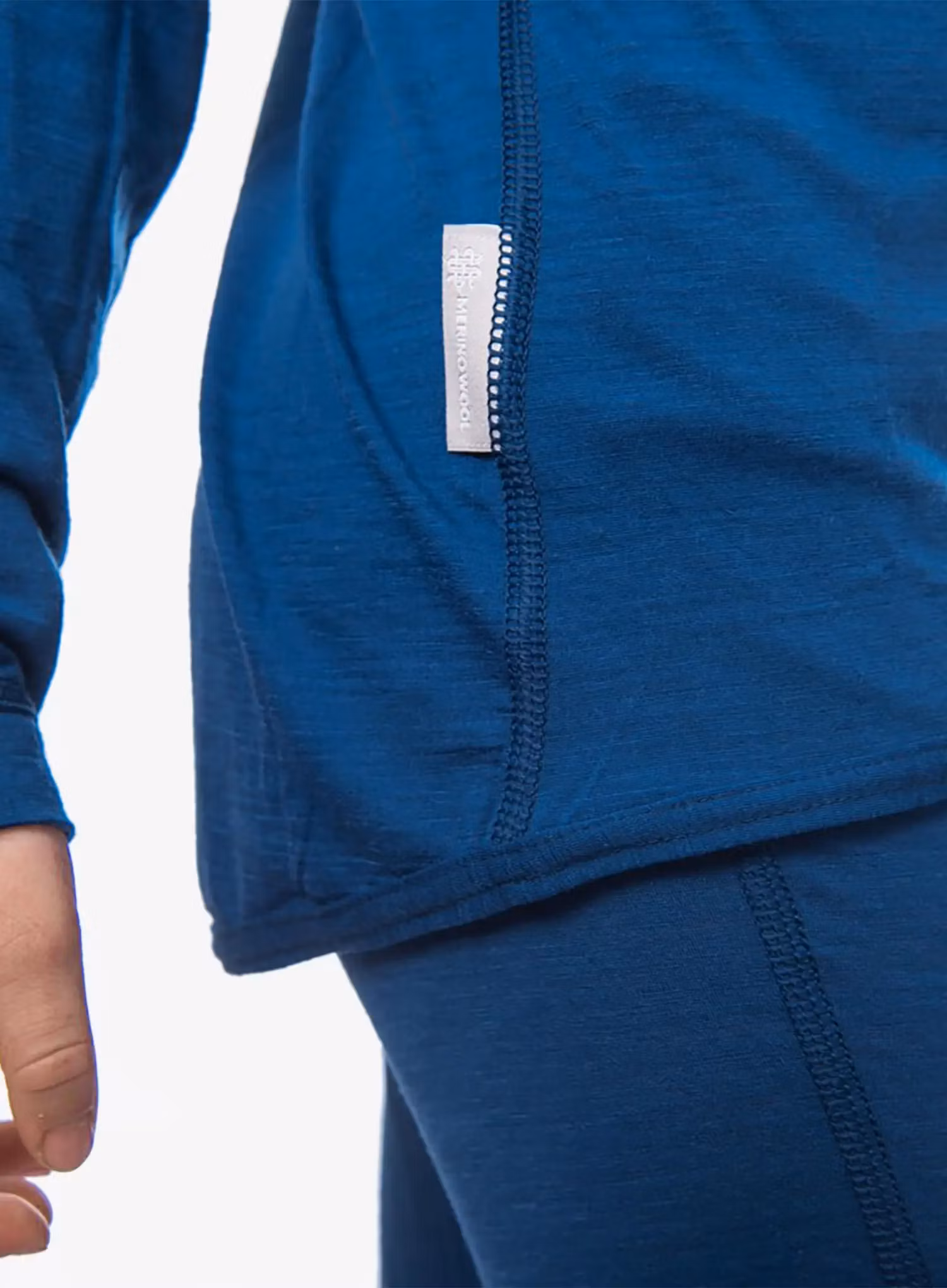 Funkční prádlo pro děti Sensor Merino Air Set Tee LS + Underpants - dark blue
