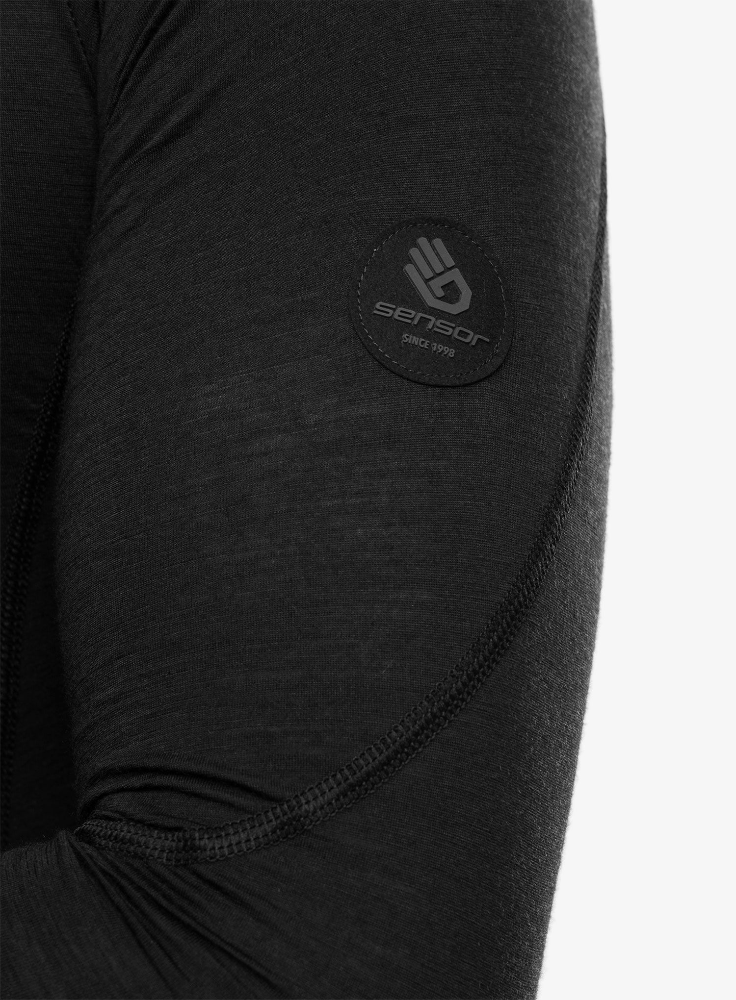 Funkční mikina Sensor Merino Air Tee LS - black