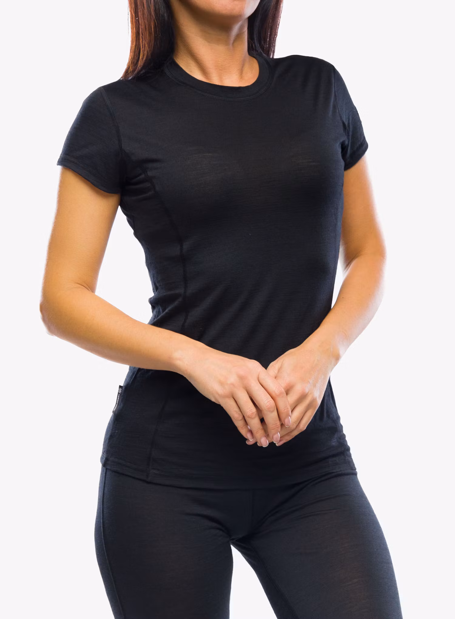 Merino triko dámské Sensor Merino Air Tee SS - black