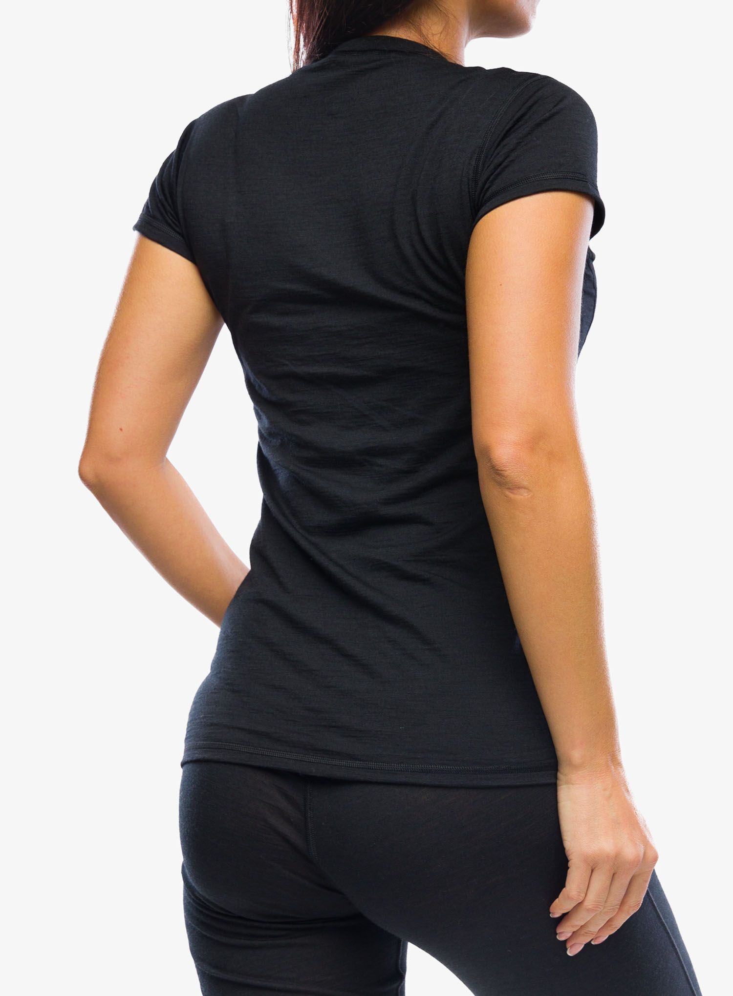 Merino triko dámské Sensor Merino Air Tee SS - black