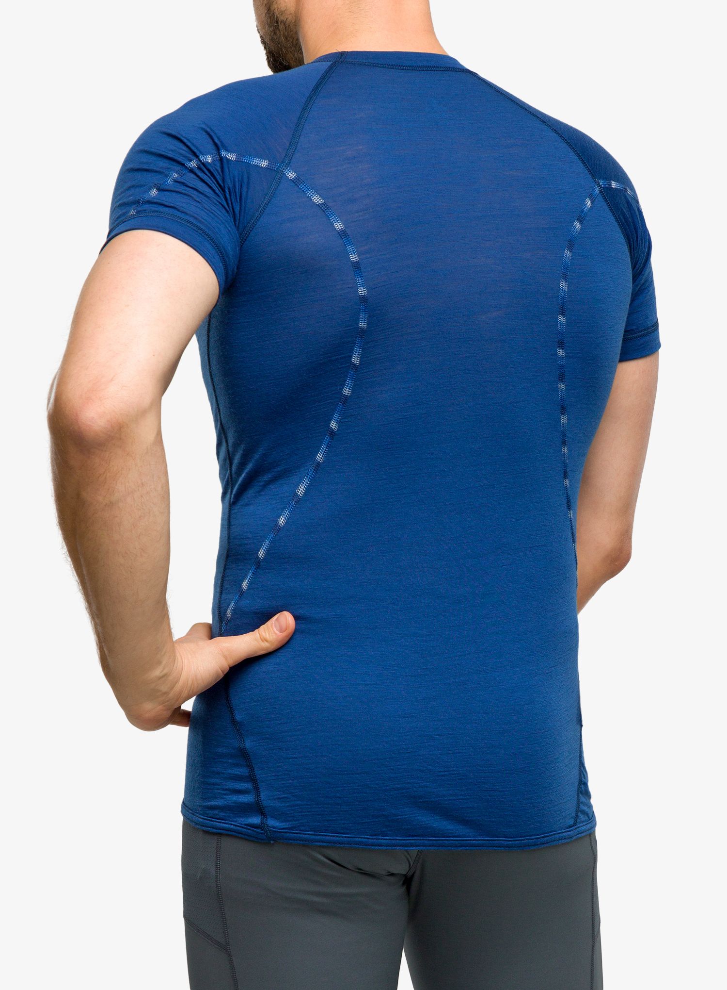Technické tričko Sensor Merino Air Tee S/S - dark blue