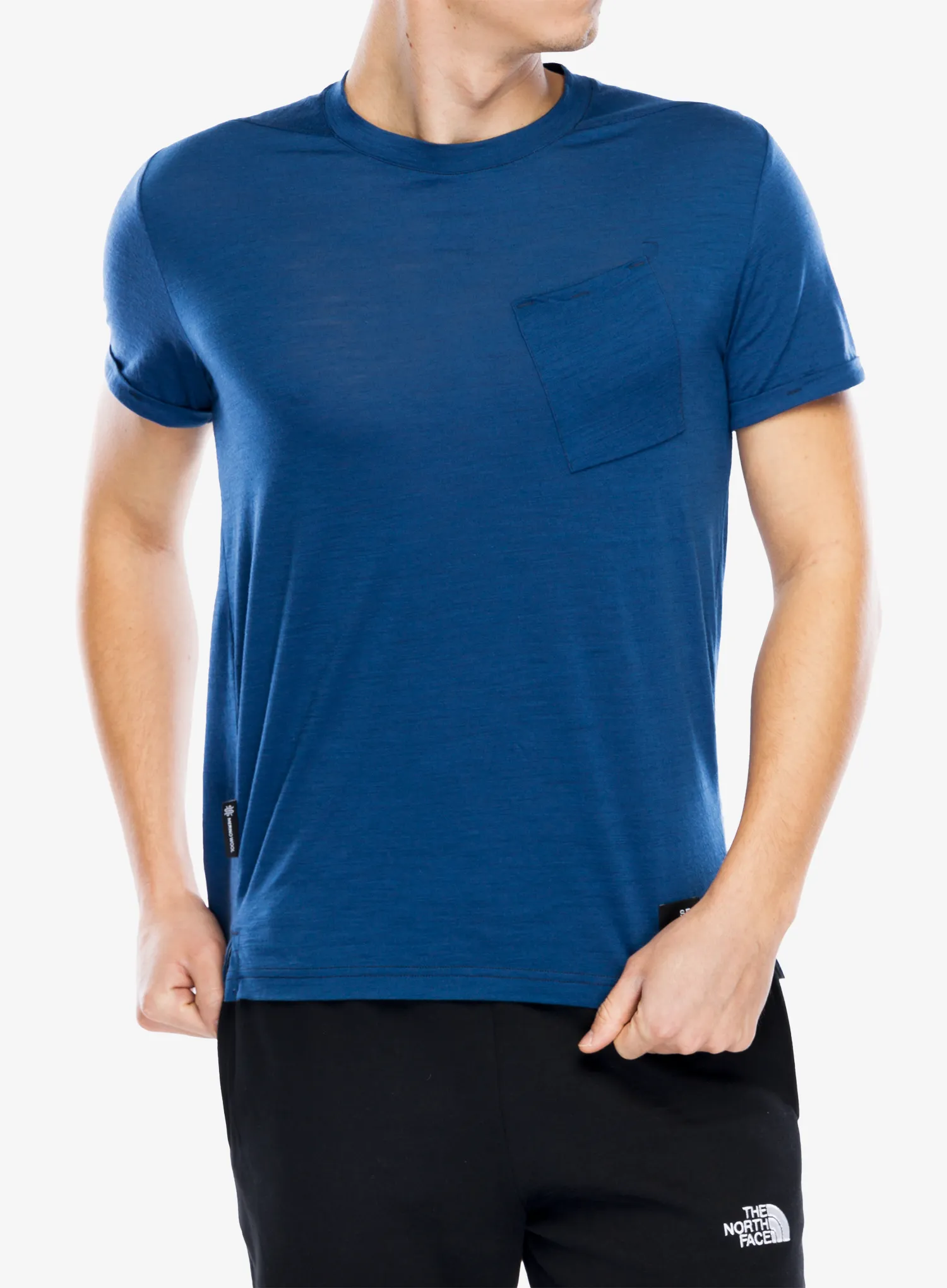 Merino triko Sensor Merino Air Traveller Tee - dark blue