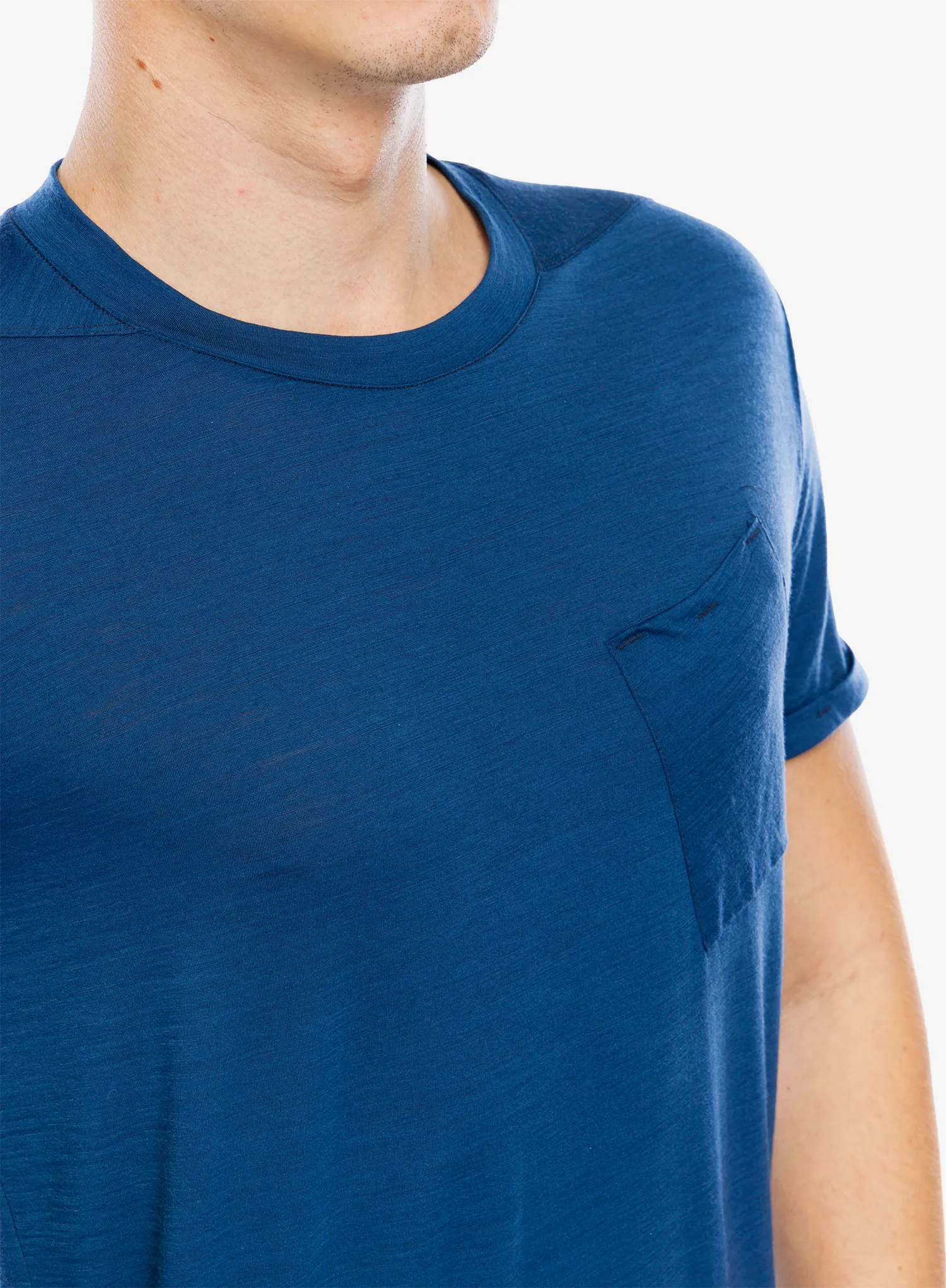 Merino triko Sensor Merino Air Traveller Tee - dark blue