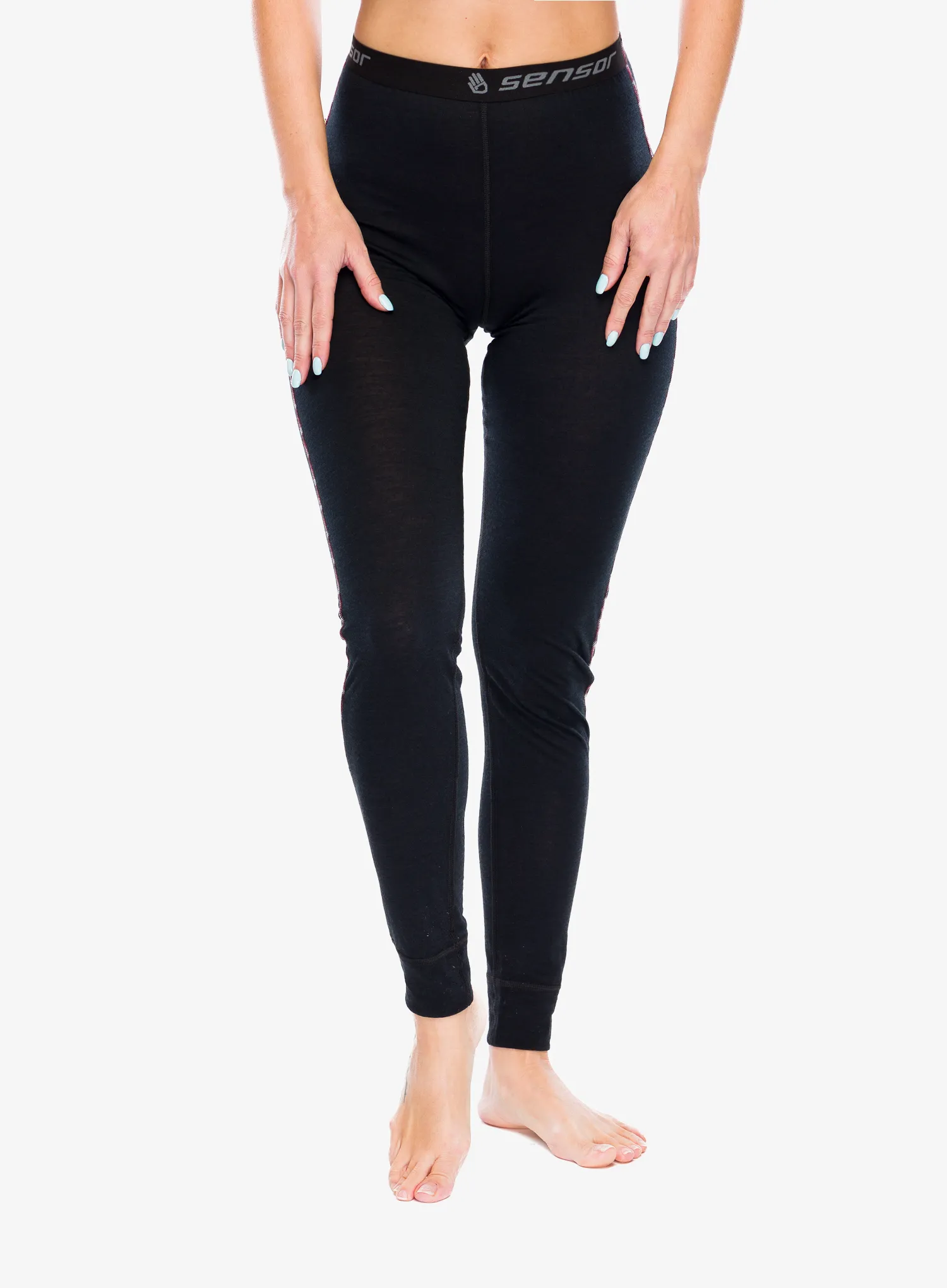 Termolegíny dámské Sensor Merino Air Underpants - black