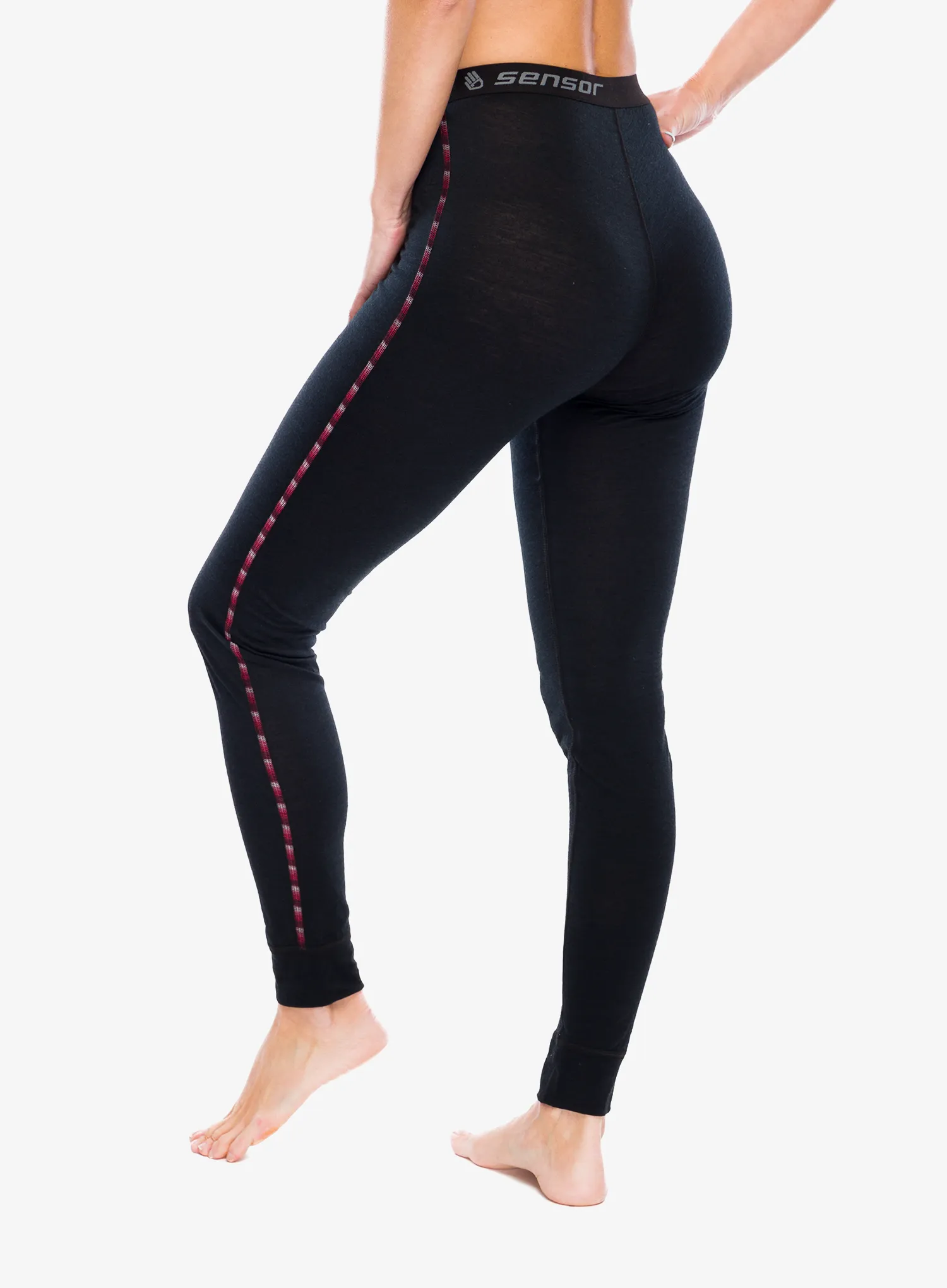 Termolegíny dámské Sensor Merino Air Underpants - black