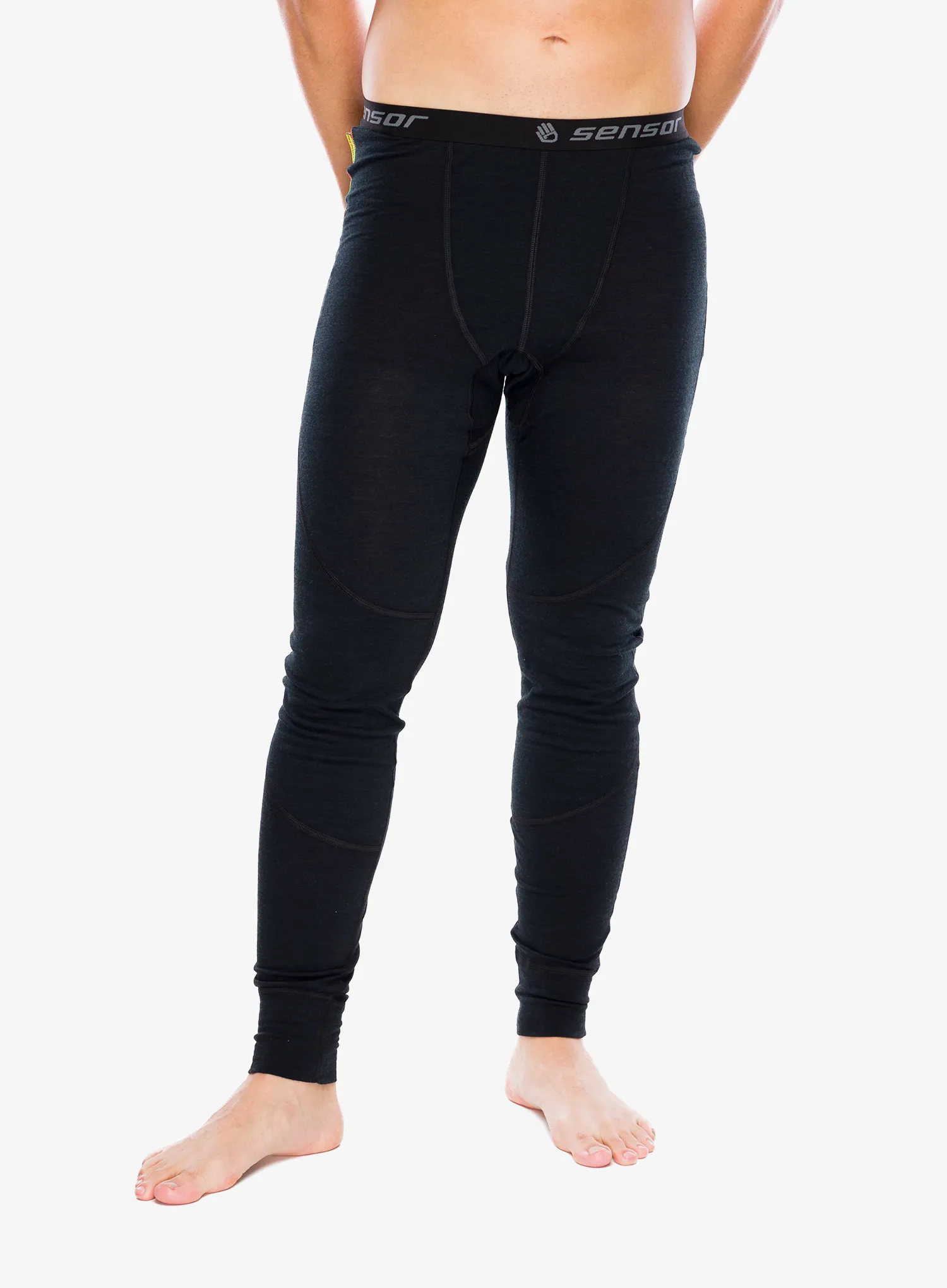 Termolegíny Sensor Merino Air Underpants - black/black