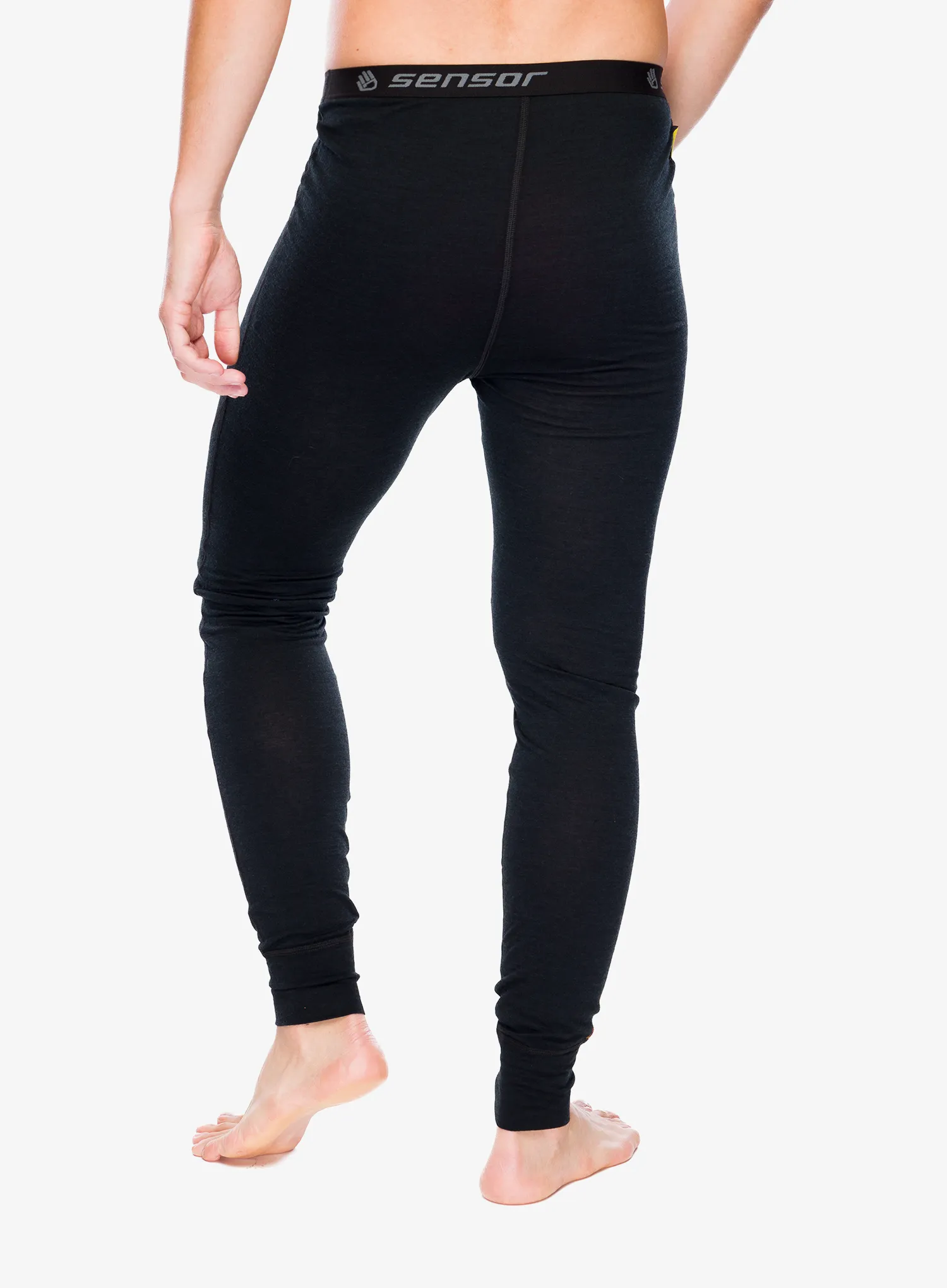 Termolegíny Sensor Merino Air Underpants - black/black