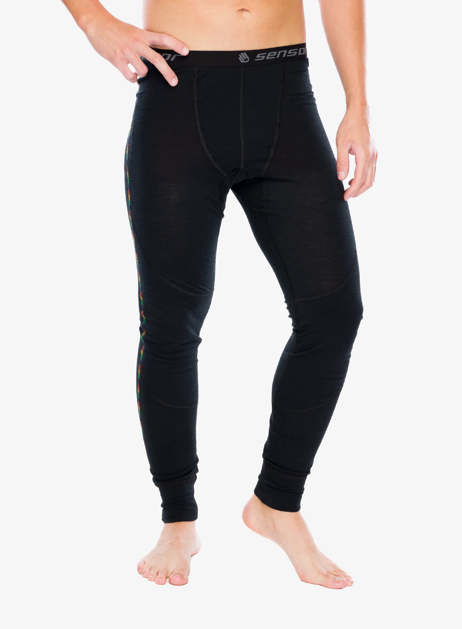 Termolegíny Sensor Merino Air Underpants - black/black