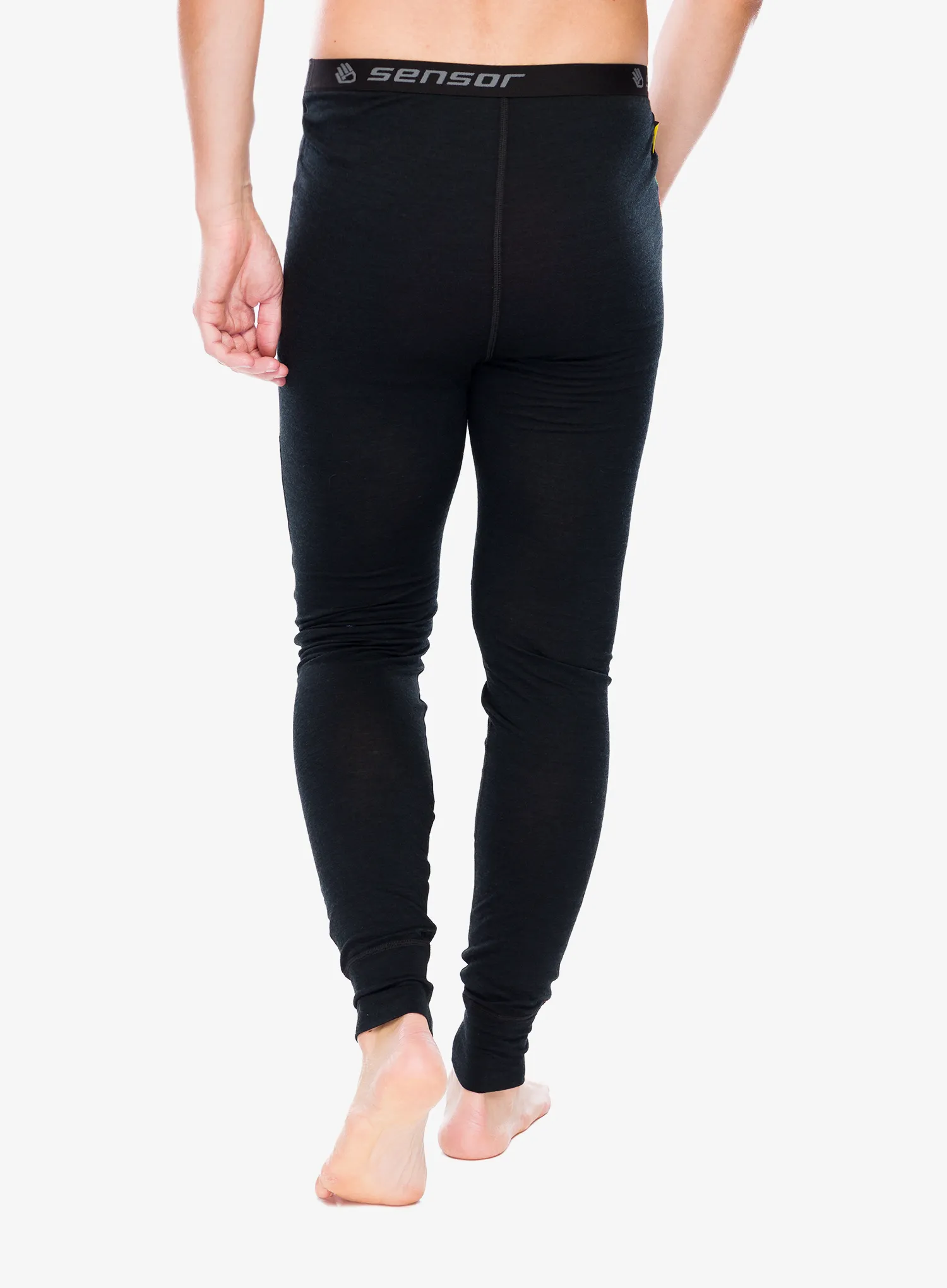 Termolegíny Sensor Merino Air Underpants - black/black