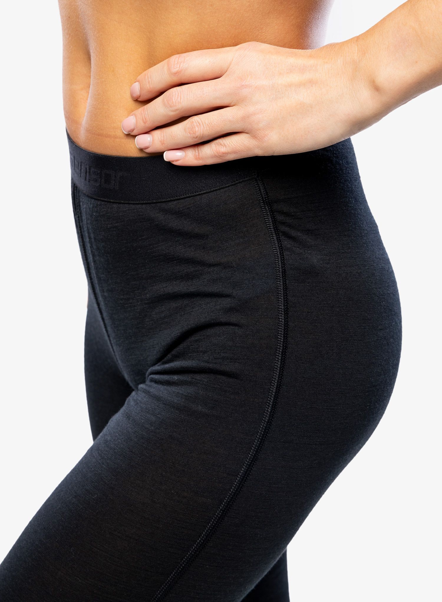 Termolegíny dámské Sensor Merino Air Underpants - black/black