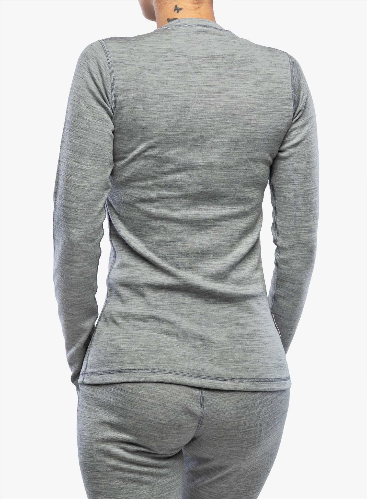 Dámská funkcni mikina Sensor Merino Bold Tee LS - cool gray