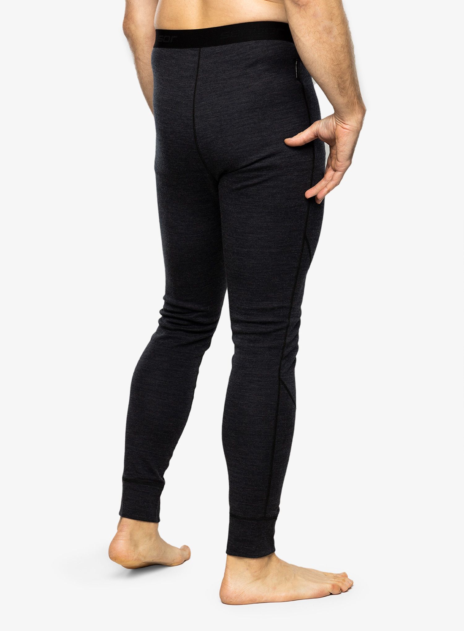 Funkcni legíny Sensor Merino Bold Underpants - anthracite gray