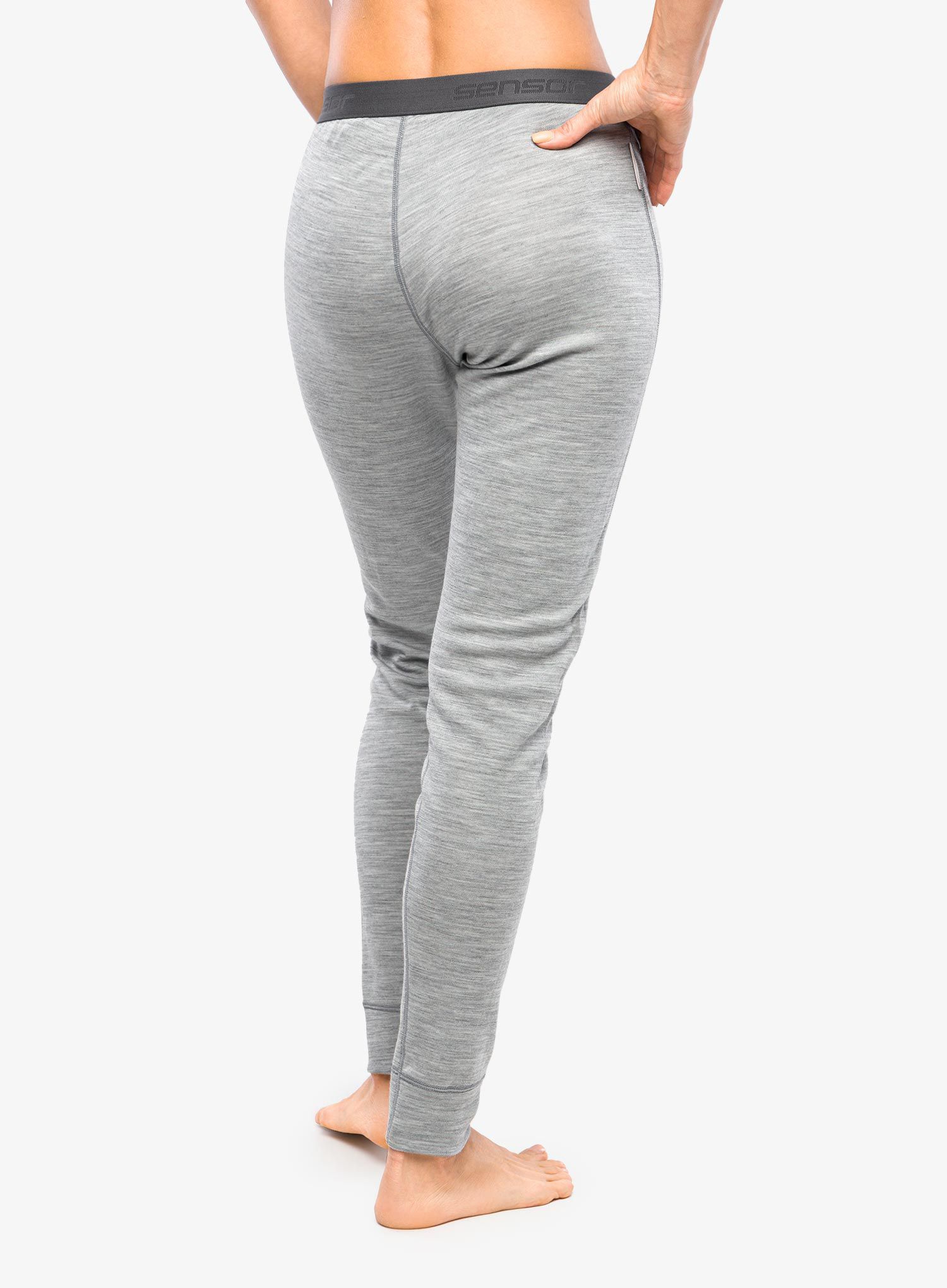 Dámské funkcni legíny Sensor Merino Bold Underpants - cool gray