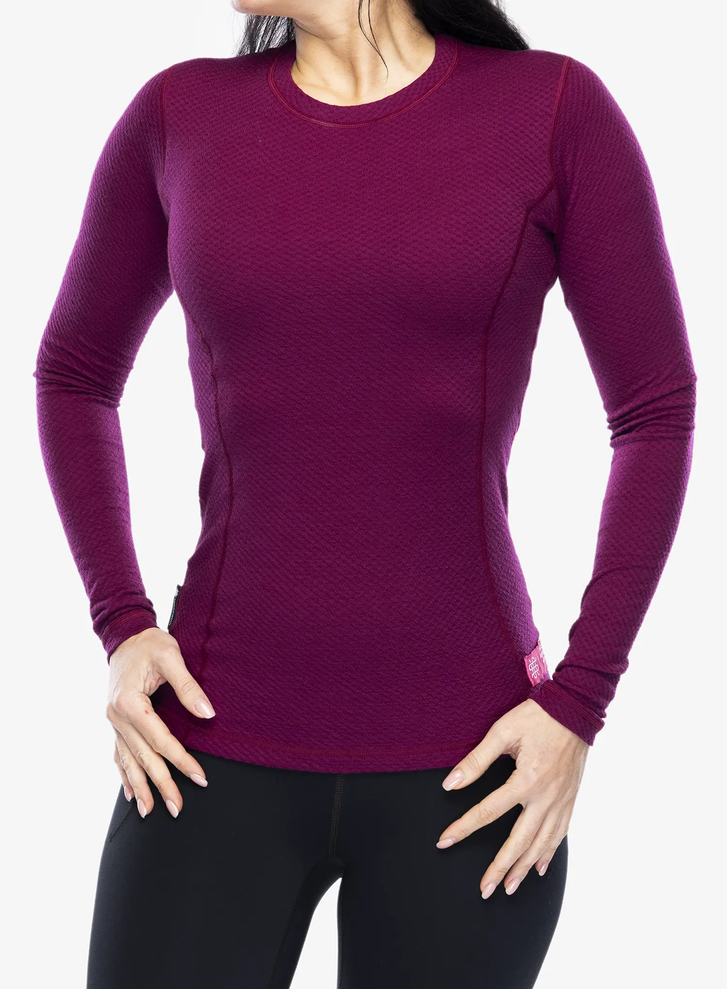 Dámská termoaktivní mikina Sensor Merino DF Tee L/S - lilla