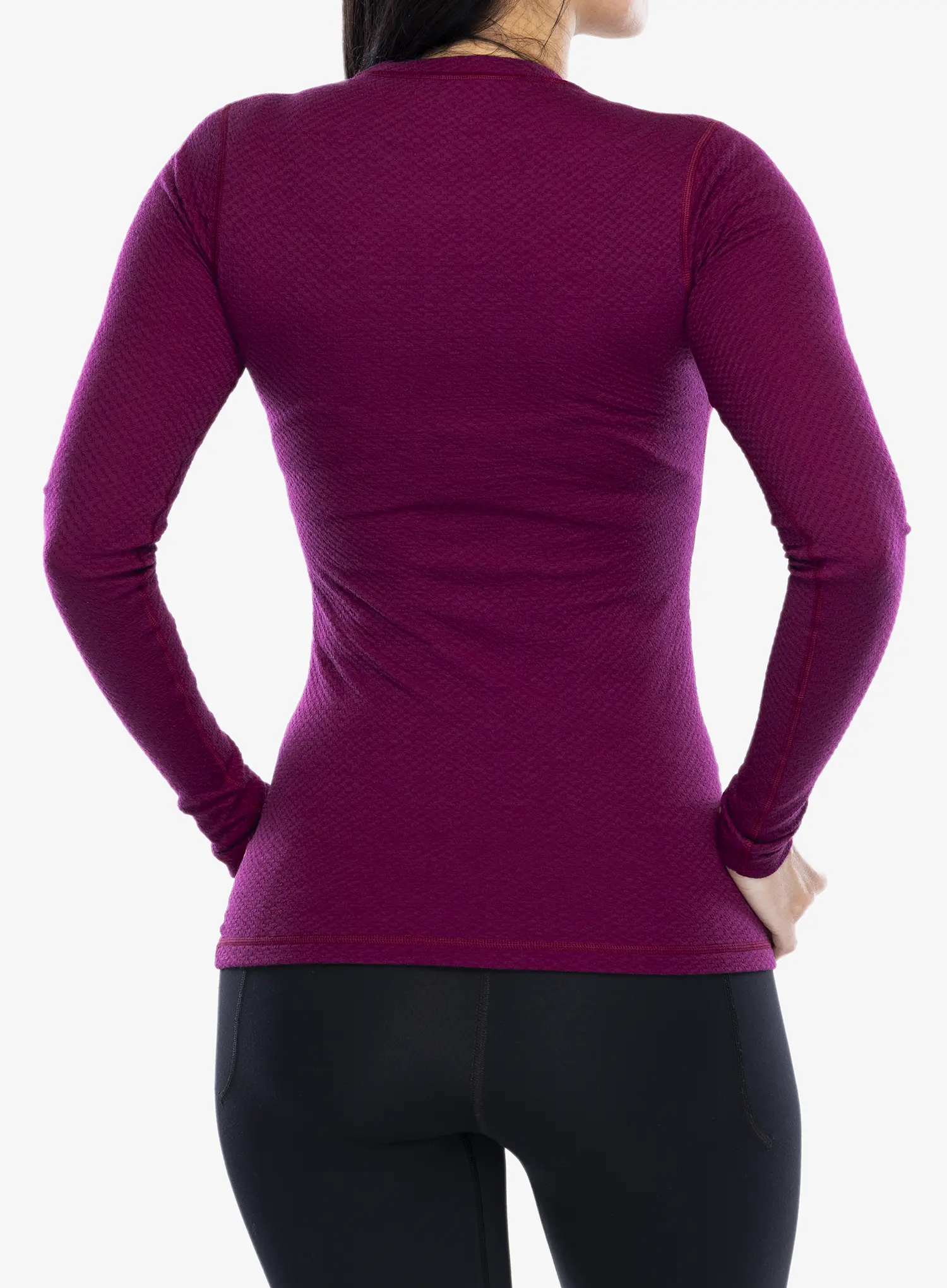 Dámská termoaktivní mikina Sensor Merino DF Tee L/S - lilla