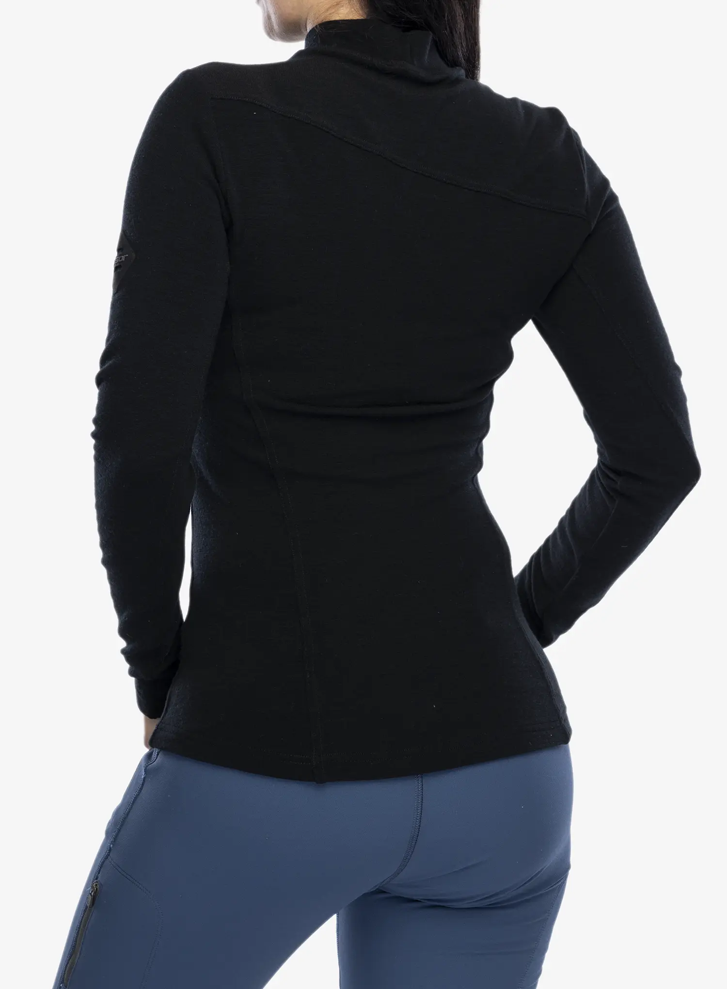 Dámská termoaktivní mikina Sensor Merino Ex Tee L/S - black