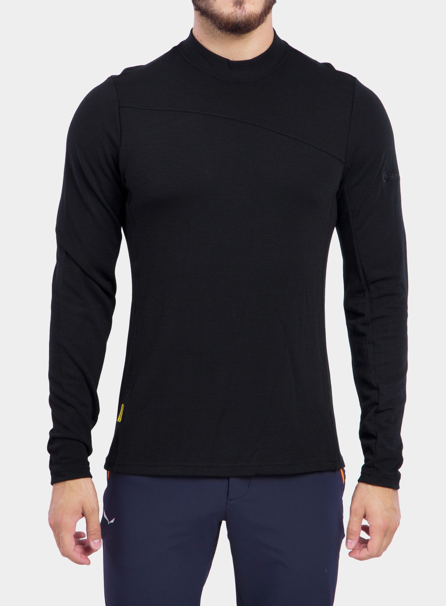 Mikina Sensor Merino Ex Tee L/S - black