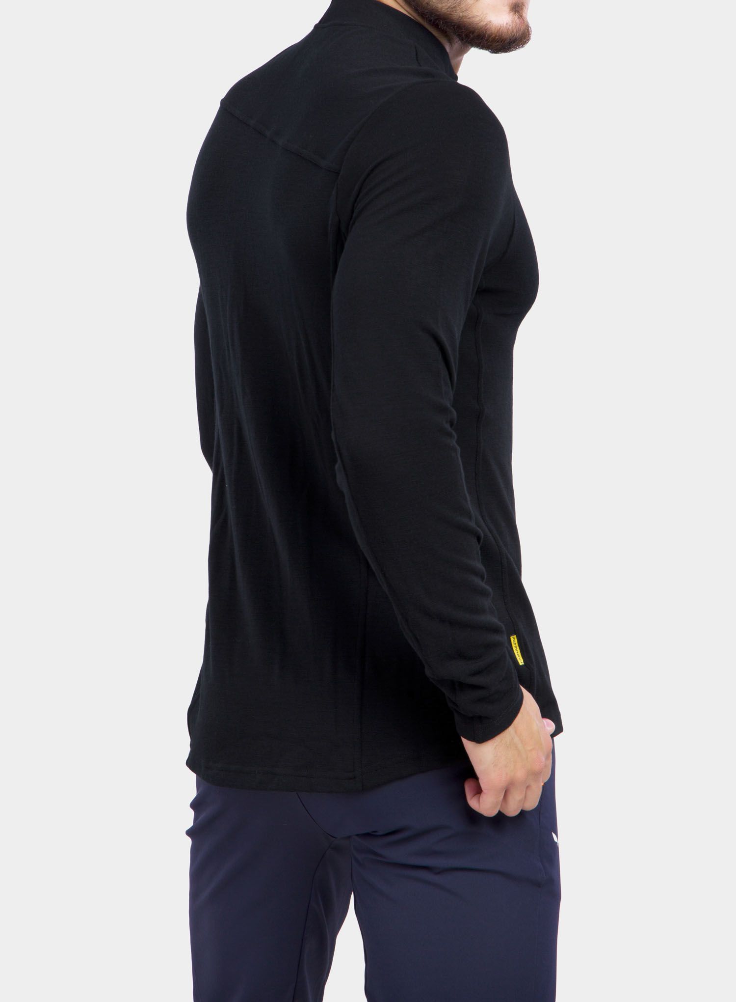 Mikina Sensor Merino Ex Tee L/S - black