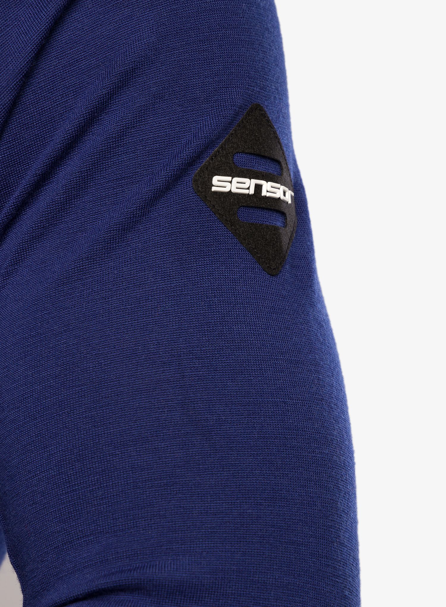 Pánská mikina Sensor Merino Extreme Tee L/S Zip - deep blue