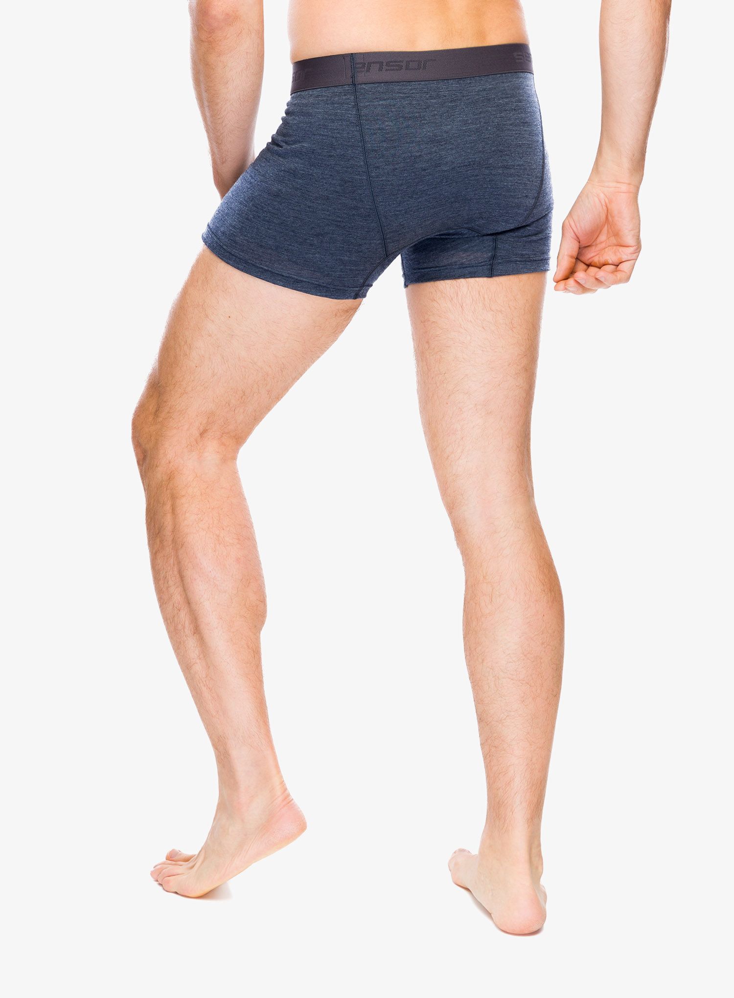 Funkční boxerky Sensor Merino Lite Boxers - mottled blue