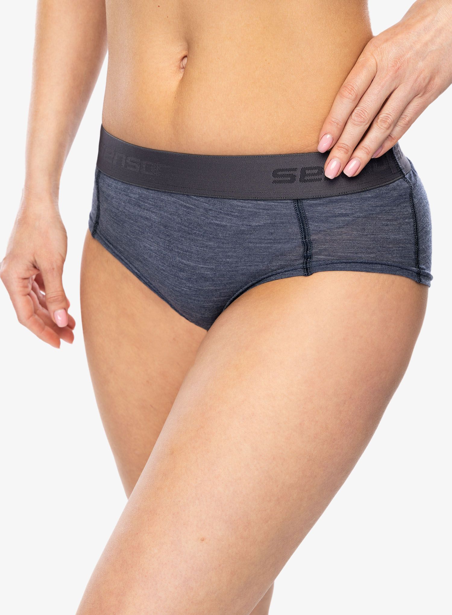 Dámské kalhotky Sensor Merino Lite Panties - mottled blue