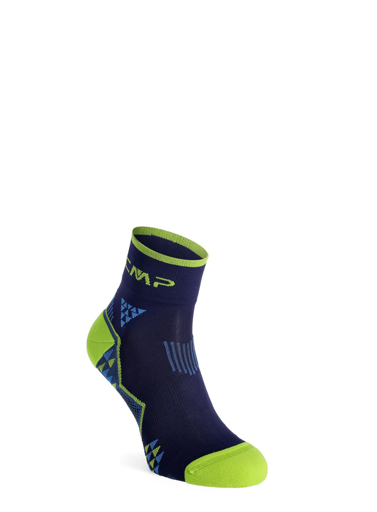 Ponožky na běhání CMP Trail Sock Skinlife - b.blue/acido