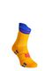 Ponožky na běhání Compressport Pro Racing Socks v4.0 Run High - saffron/dazz blue