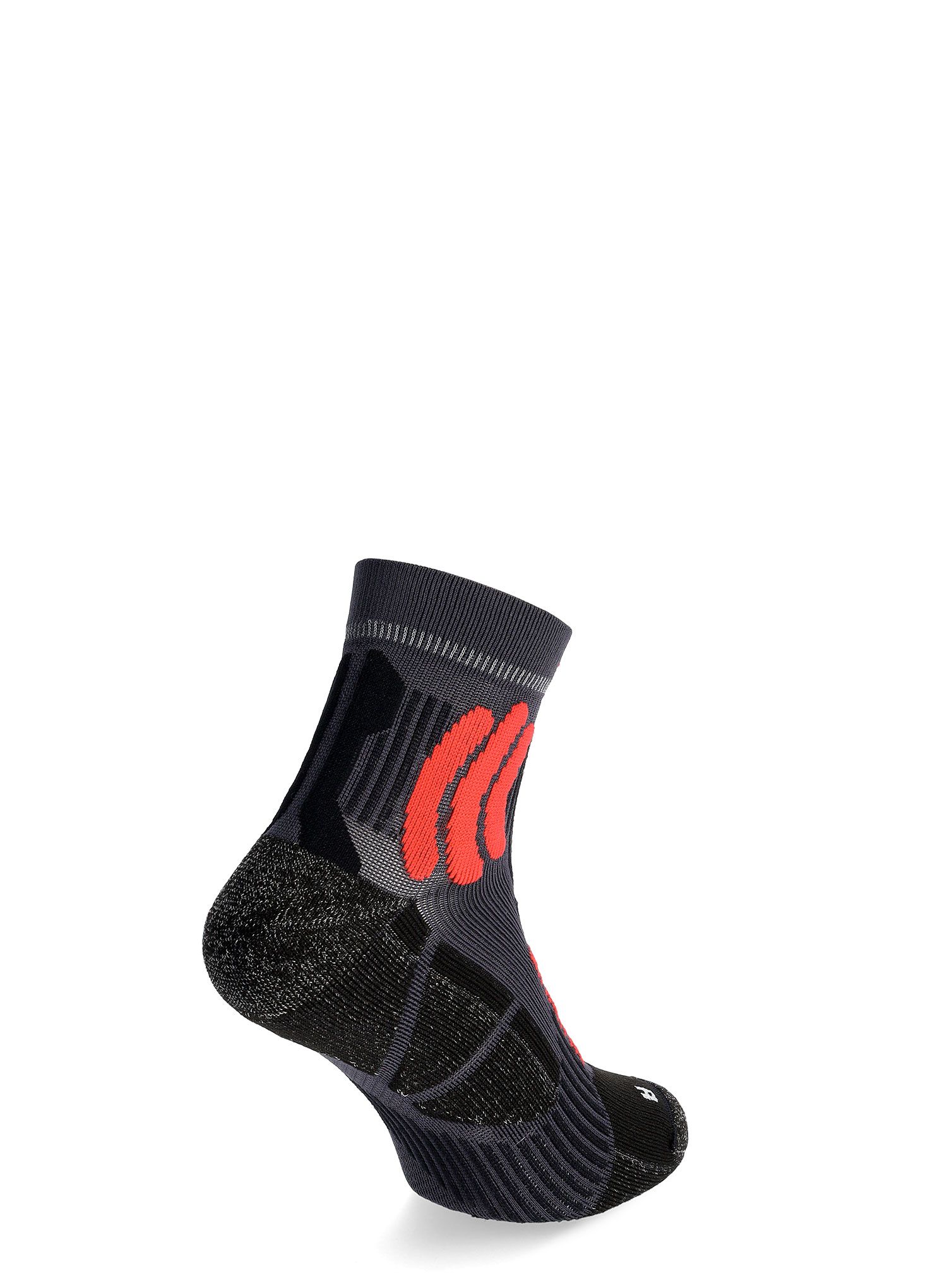 Ponožky na běhání X-Socks Sky Run Pro 4.0 - anthracite/dragonfly red