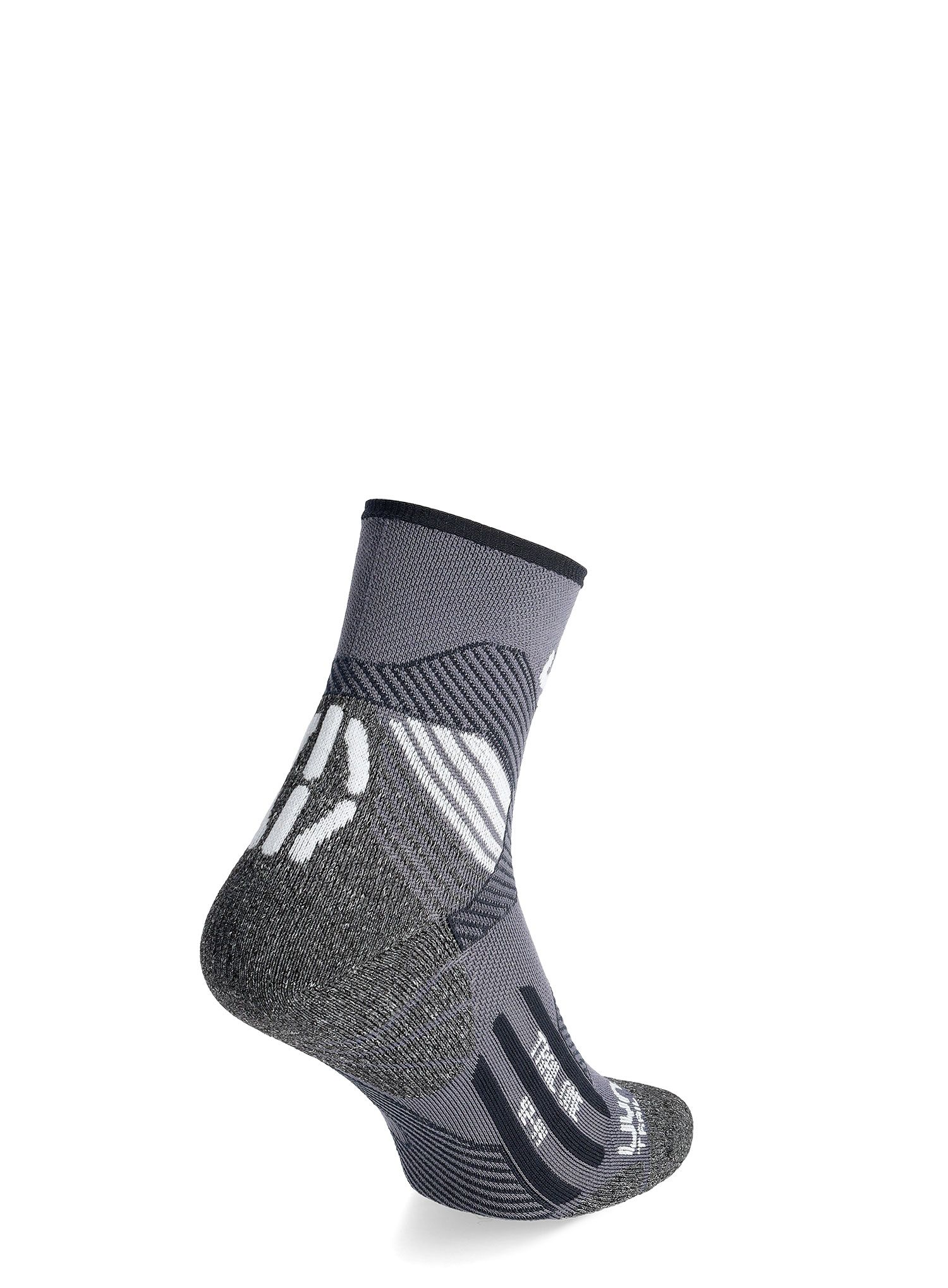 Běžecké ponožky UYN Run Trail One Socks - grey/wht