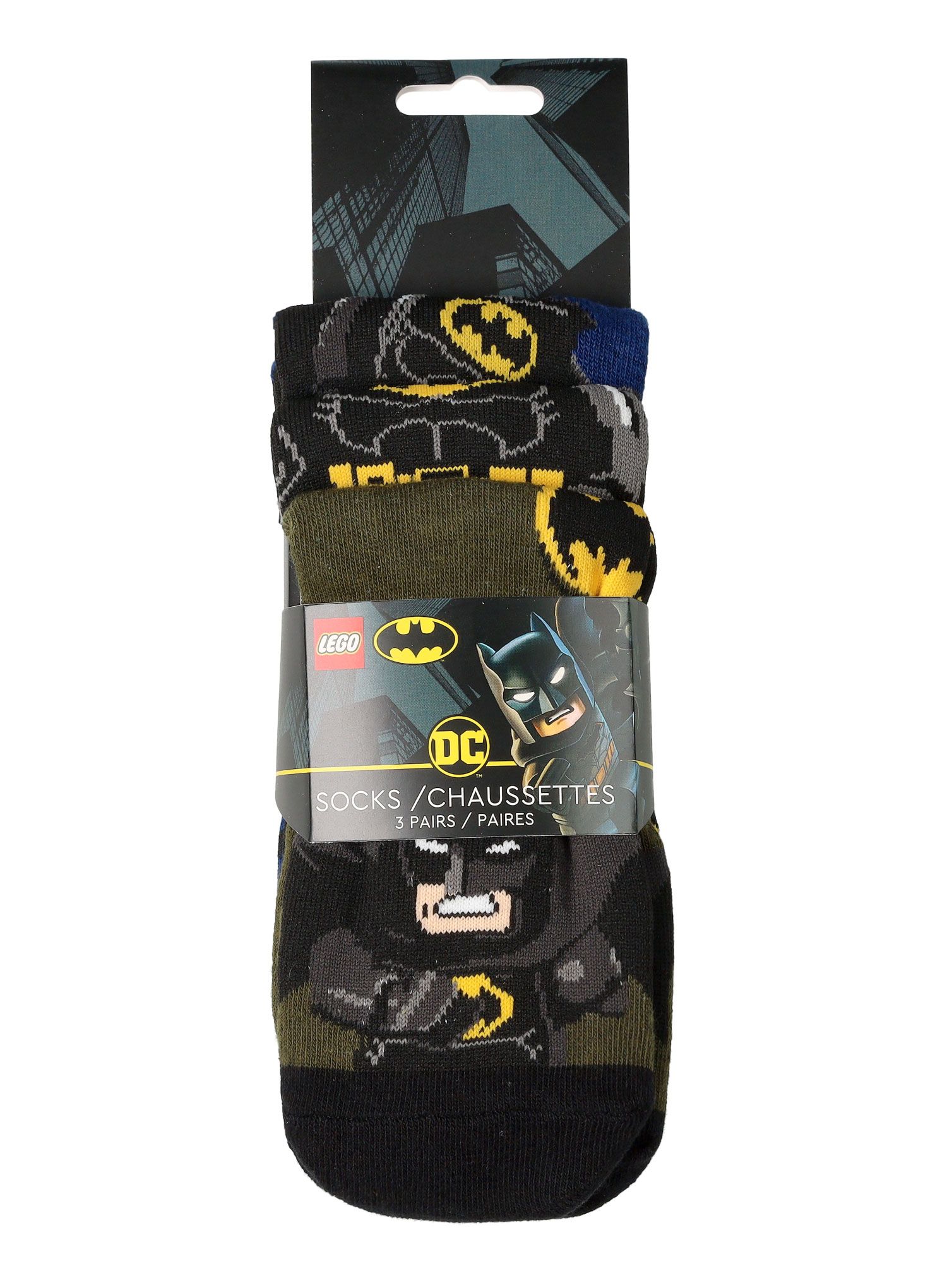 Dětské ponožky LEGO Aris 605 - dark khaki