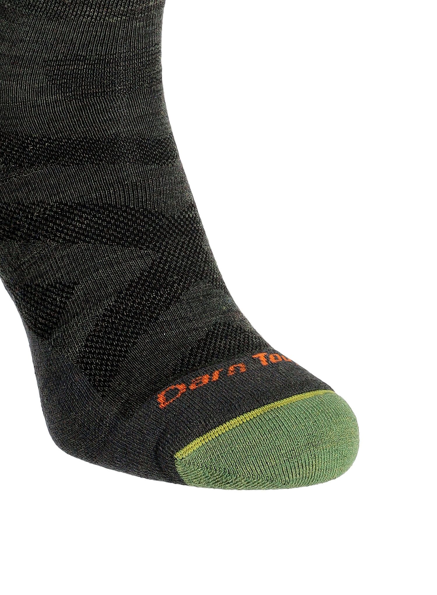 Lyžařské ponožky Darn Tough Titan OTC Lightweight with Cushion - forest