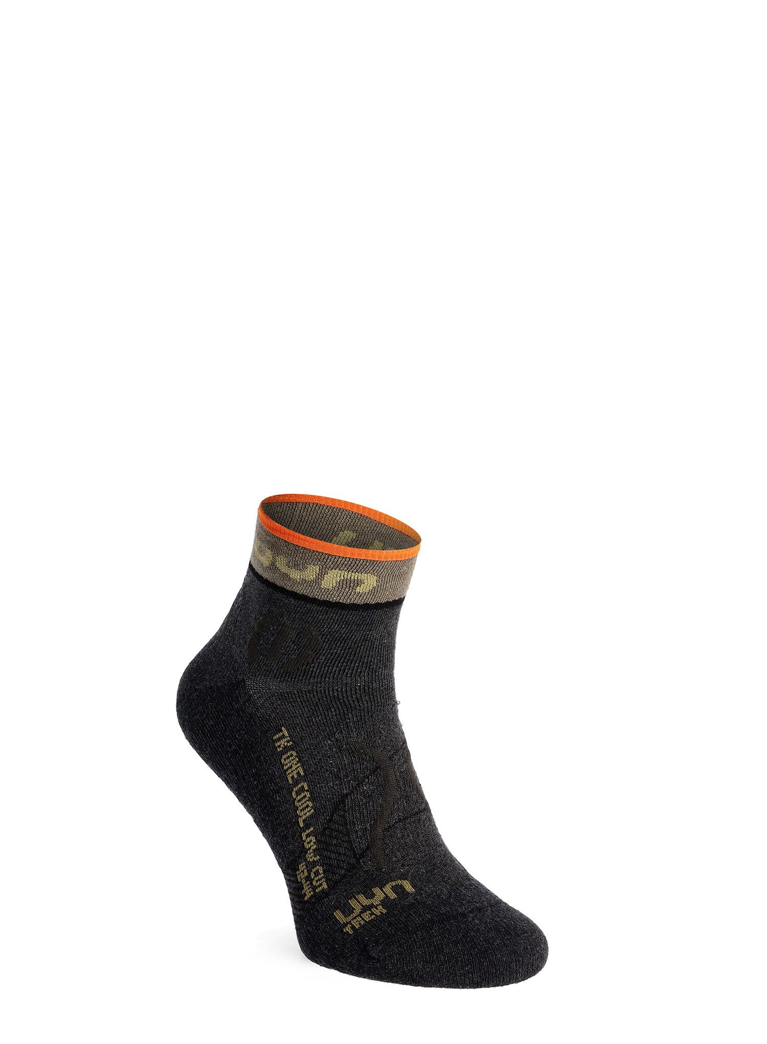 Trekové ponožky UYN Trekking One Cool Low Cut Socks - anthracite/green