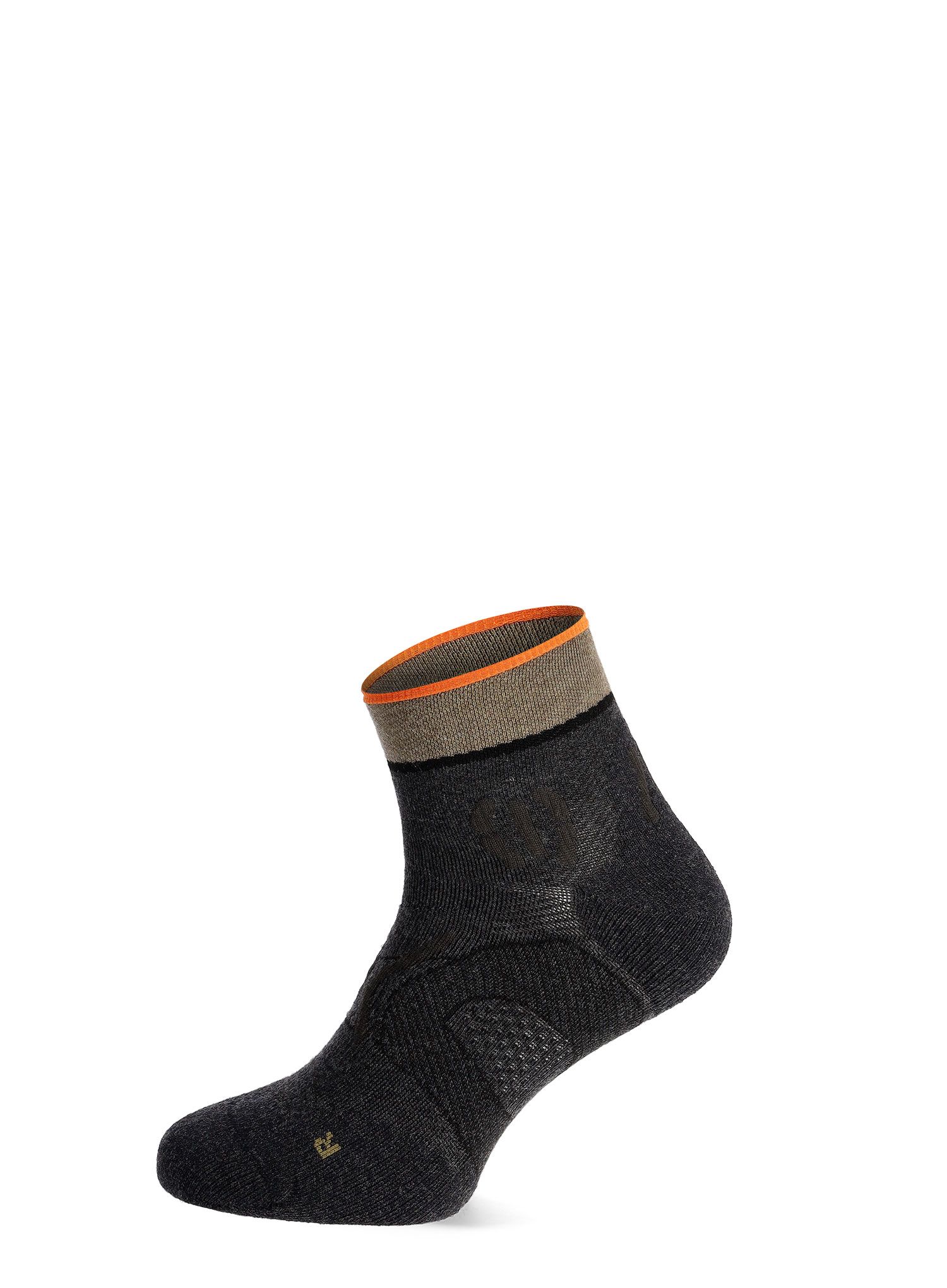 Trekové ponožky UYN Trekking One Cool Low Cut Socks - anthracite/green