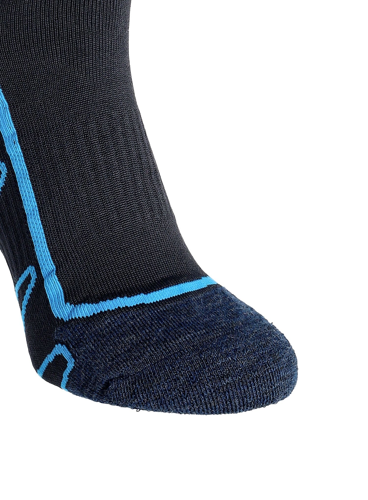 Turistické ponožky CMP Trekking Sock Poly Mid - antracite/deep lake