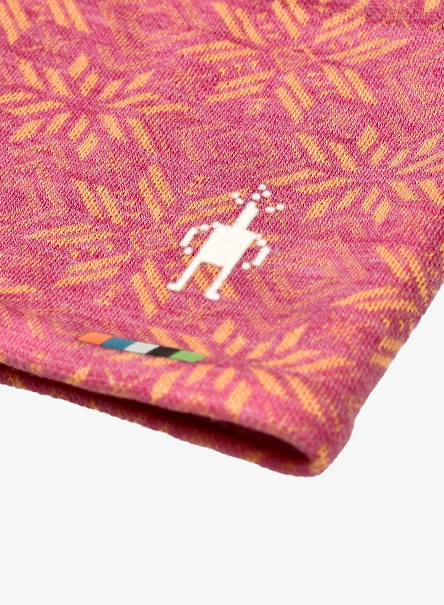 Čelenka SmartWool Merino 250 Reversible Headband - garden pink digi snow