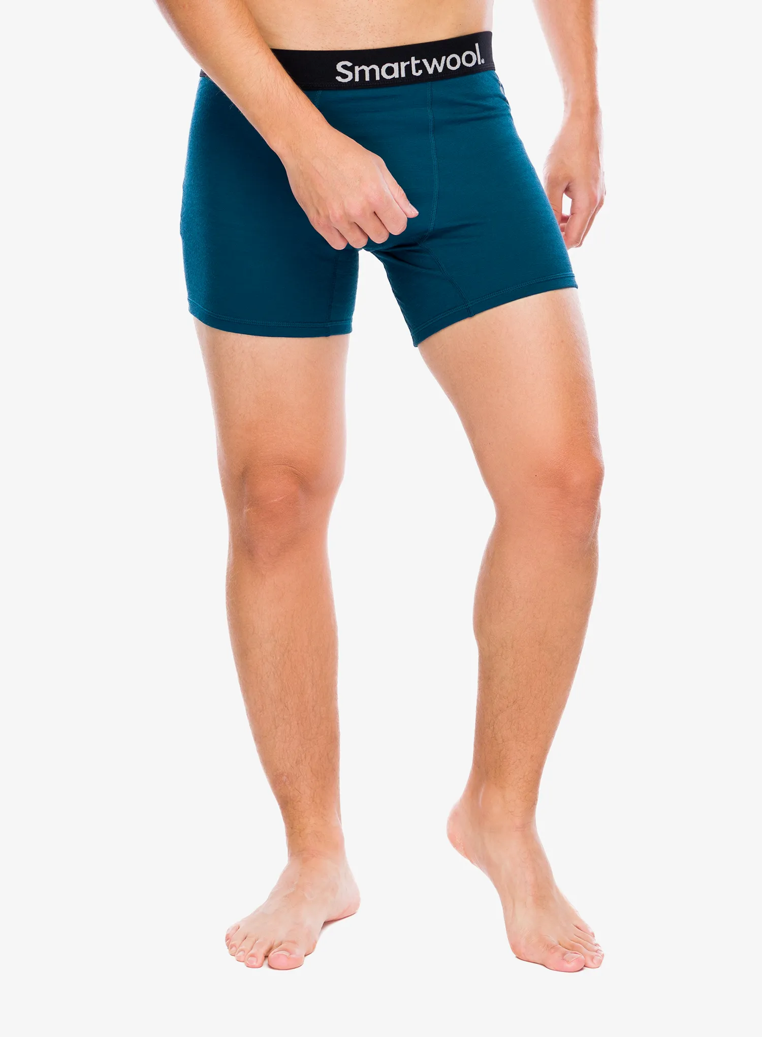 Funkční boxerky Smartwool Active Boxer Brief Boxed - twilight blue