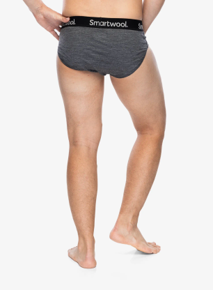 Termo slipy Smartwool Active Brief Boxed - medium gray heather