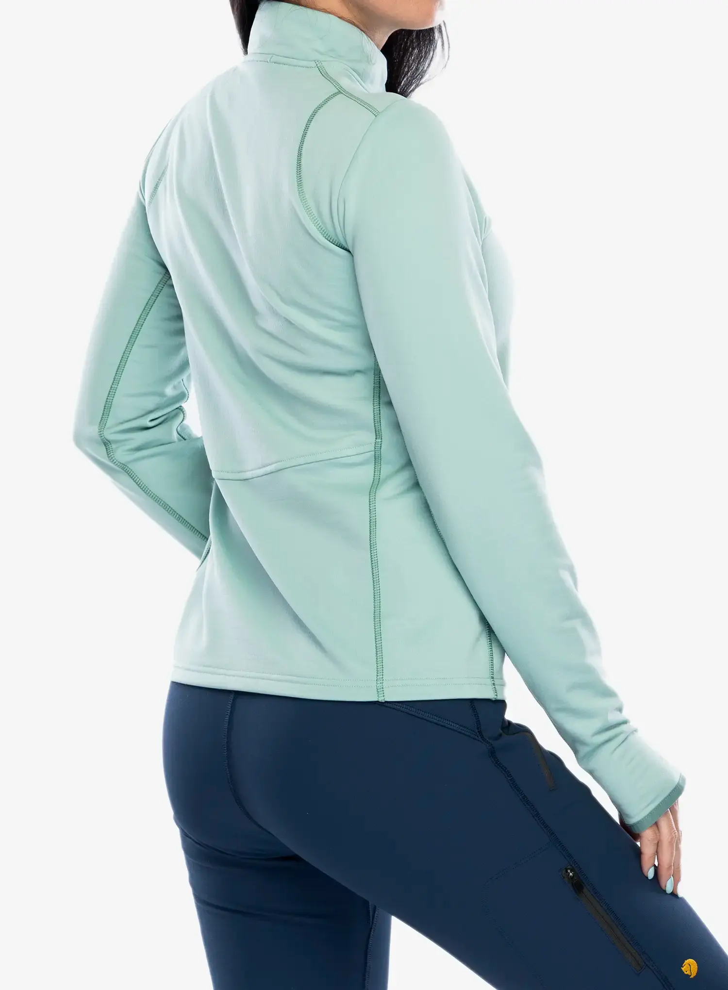 Dámská mikina Smartwool Active Fleece 1/2 Zip - arctic green