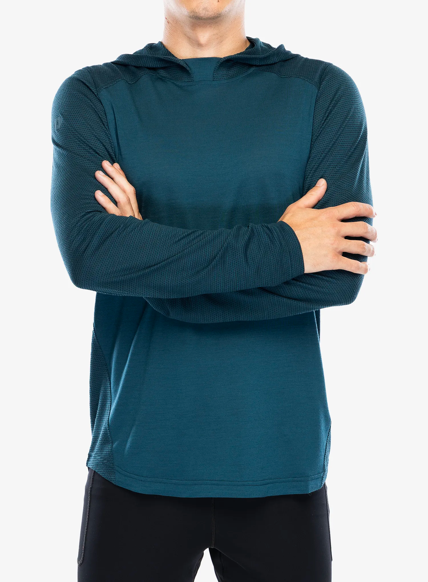 Mikina s kapucí Smartwool  Active Mesh Hoodie - twilight blue