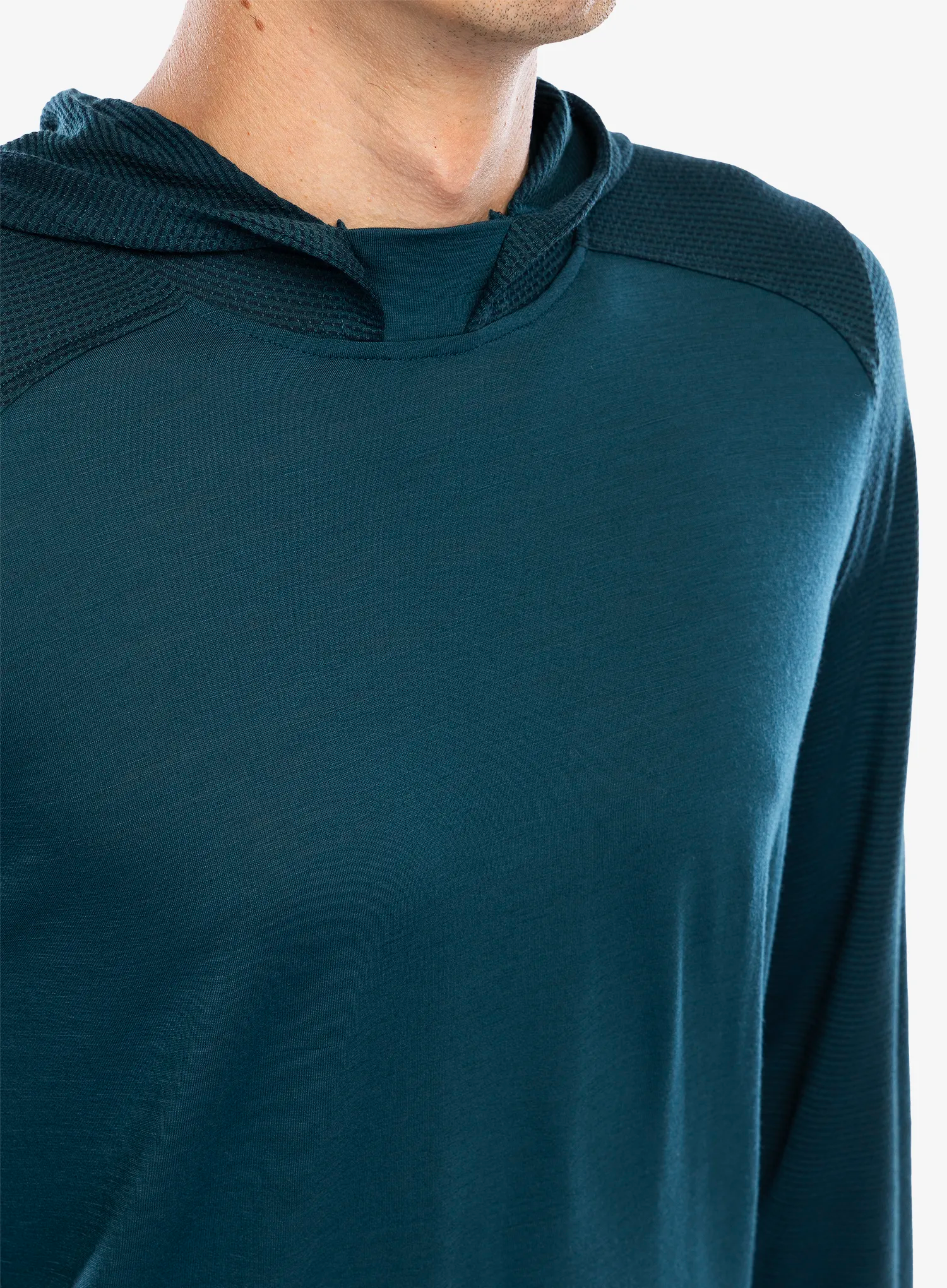 Mikina s kapucí Smartwool  Active Mesh Hoodie - twilight blue