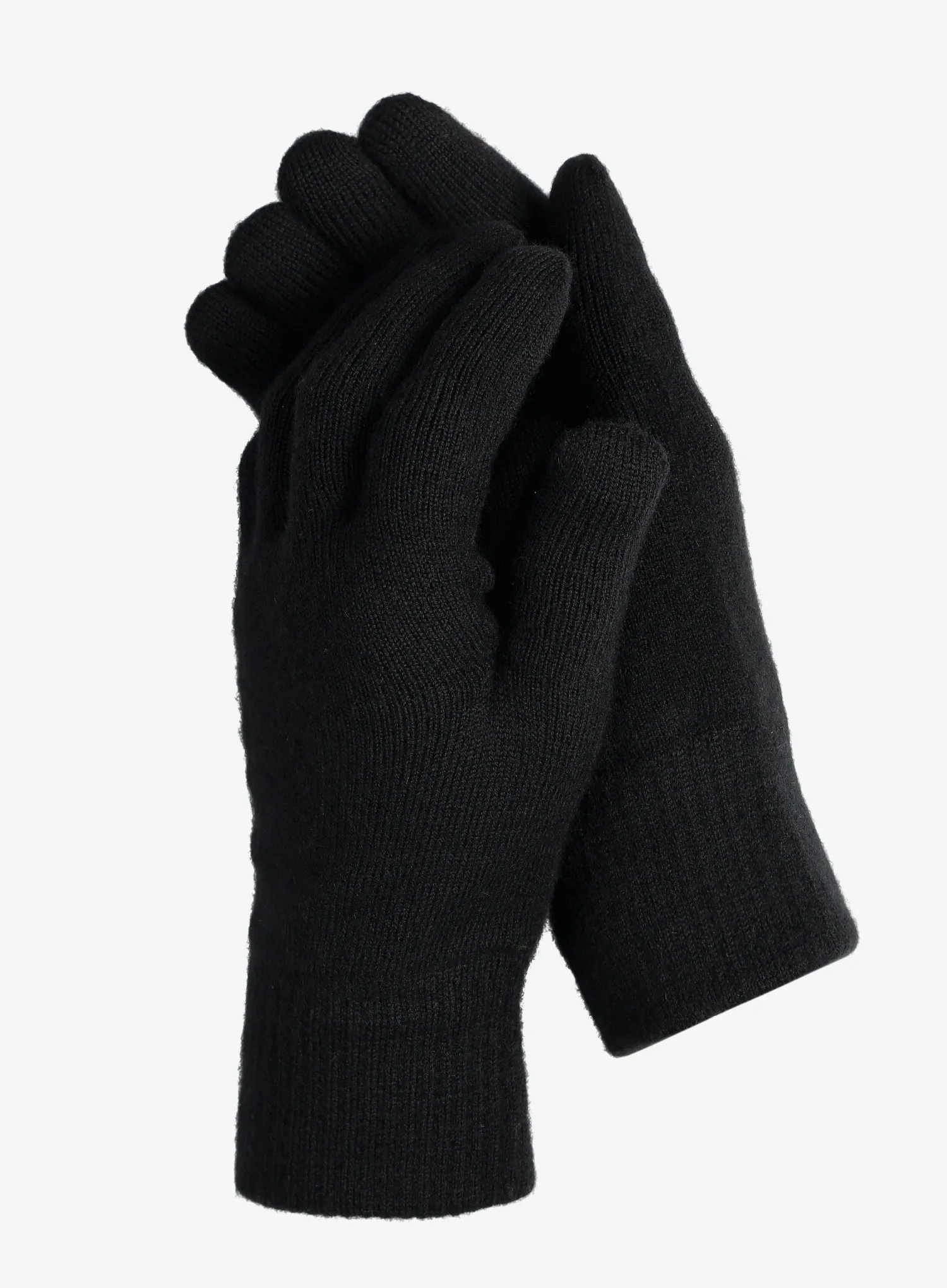 Vlněné rukavice Smartwool Boiled Wool Glove - black